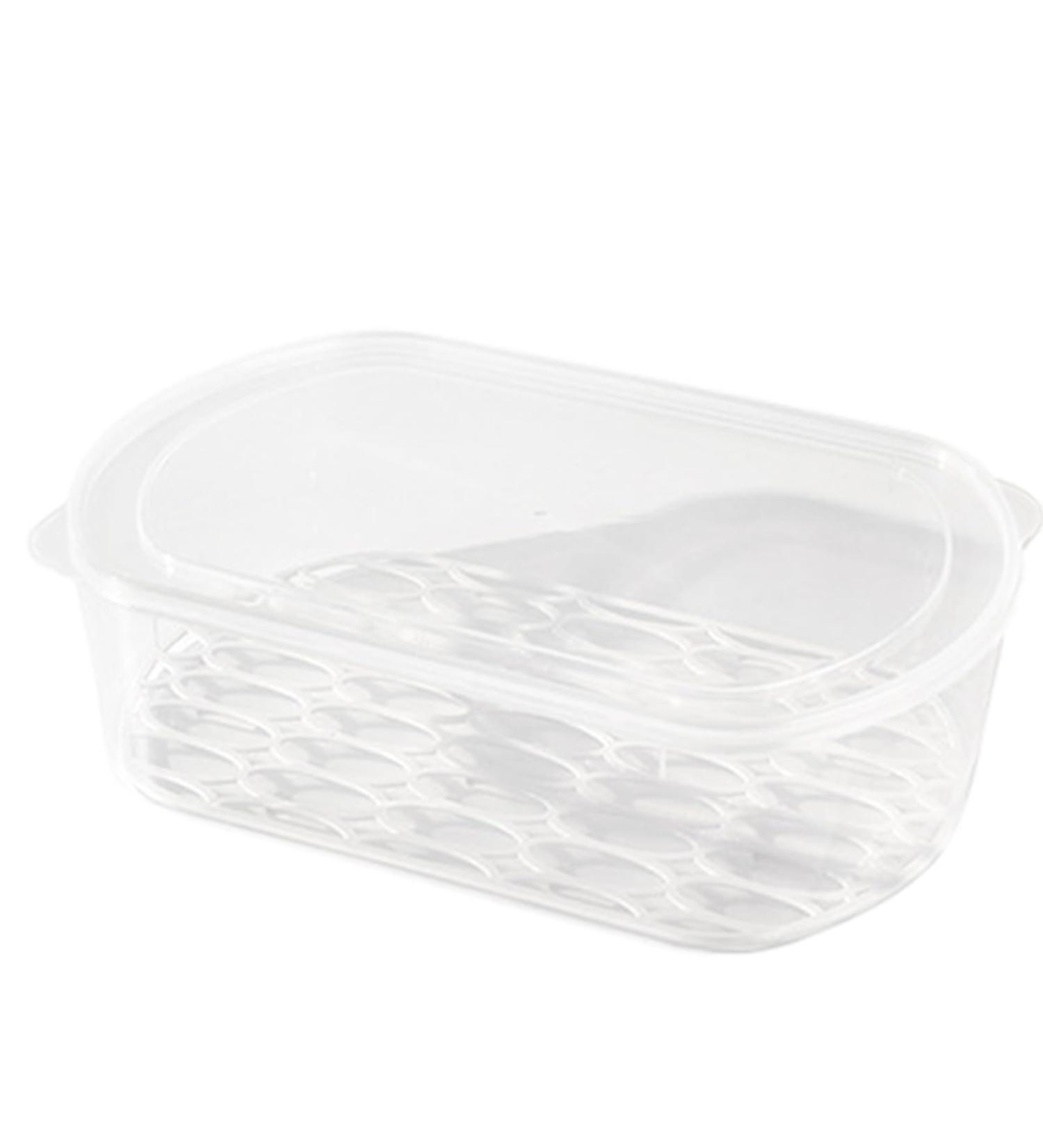YAJEXUN Breast Milk Storage Container - Stackable Waterproof & Sealed Organizer Box for Refrigeration | Ideal Medium Size for Easy Breast Milk Storage - Buy Online on SooperMarket.com