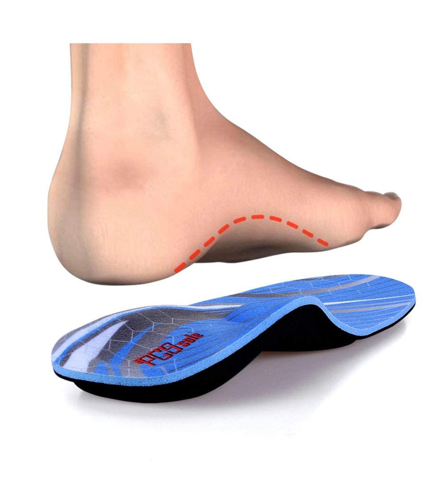 PCSSole Orthopedic Insoles for Work Sports & Comfort | Flat Feet Plantar Fasciitis Relief for Men & Women | EU40-41 (26cm) - Buy Online on SooperMarket.com