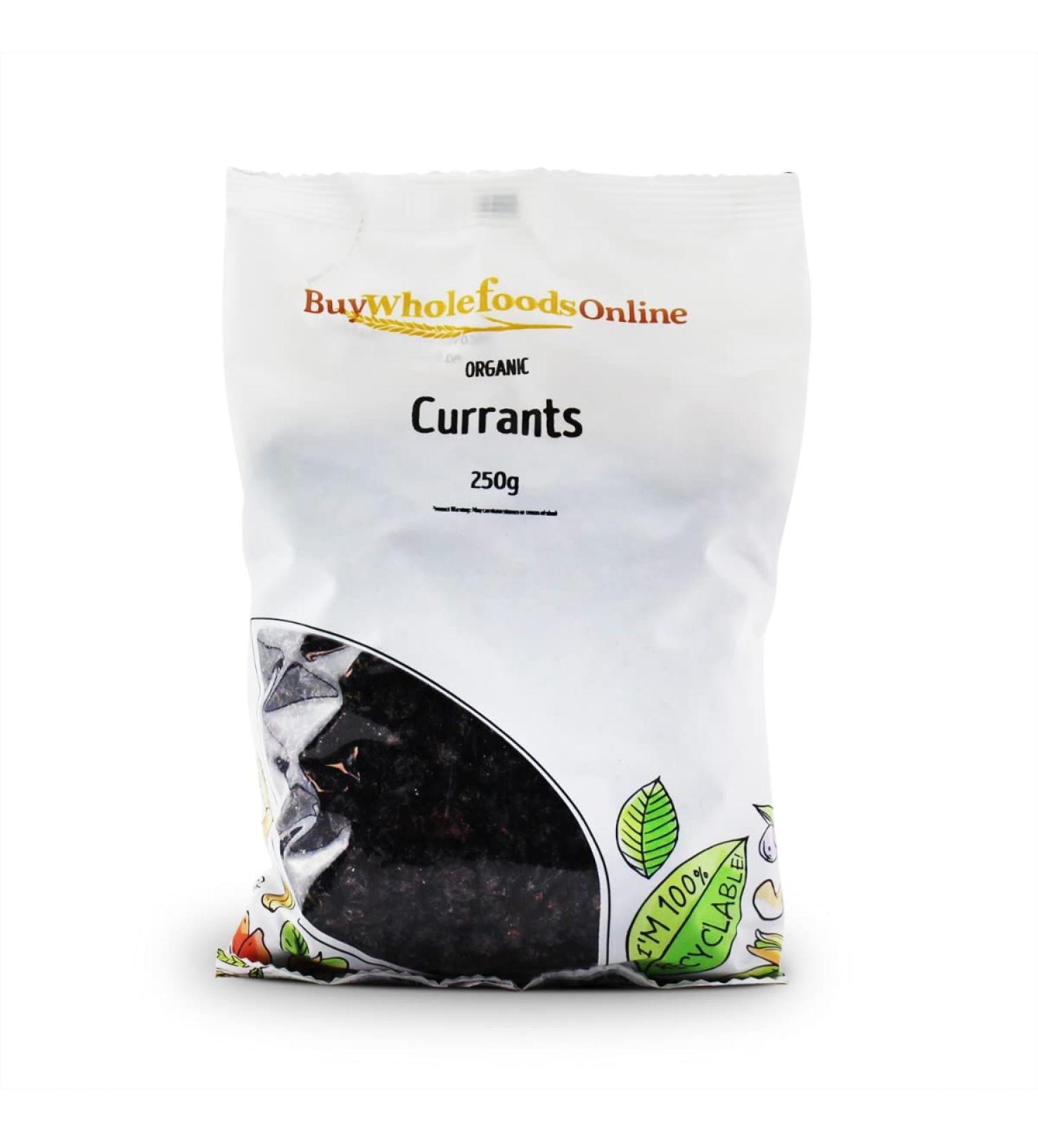 Organic Currants 250g (BWFO)