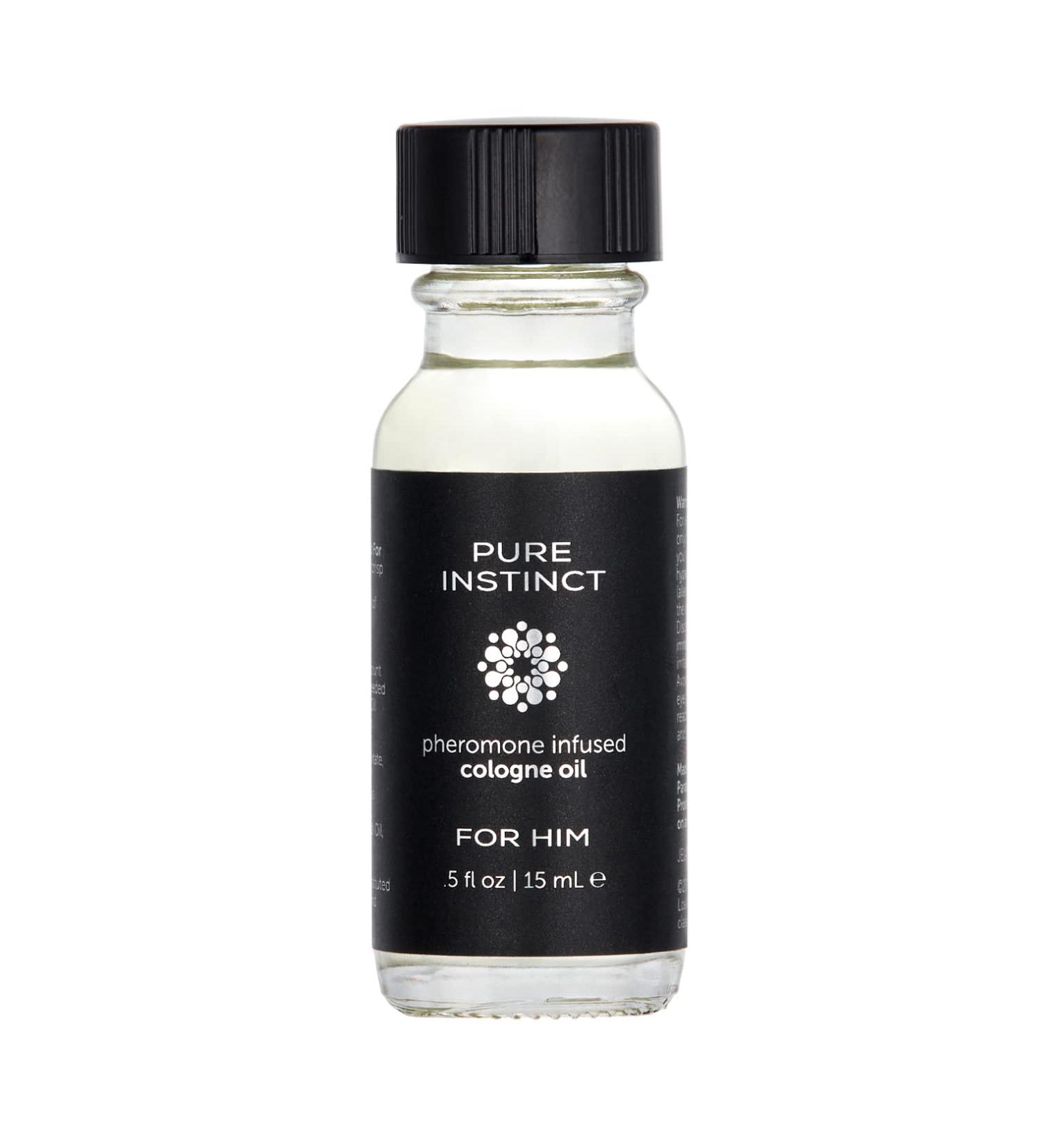 Pure Instinct Pheromone Infused Cologne Oil for Him 0.5 fl.oz (15 mL) Cedar Citrus Vanilla 1 Fl Oz (Pack of 1) - Buy Online on SooperMarket.com