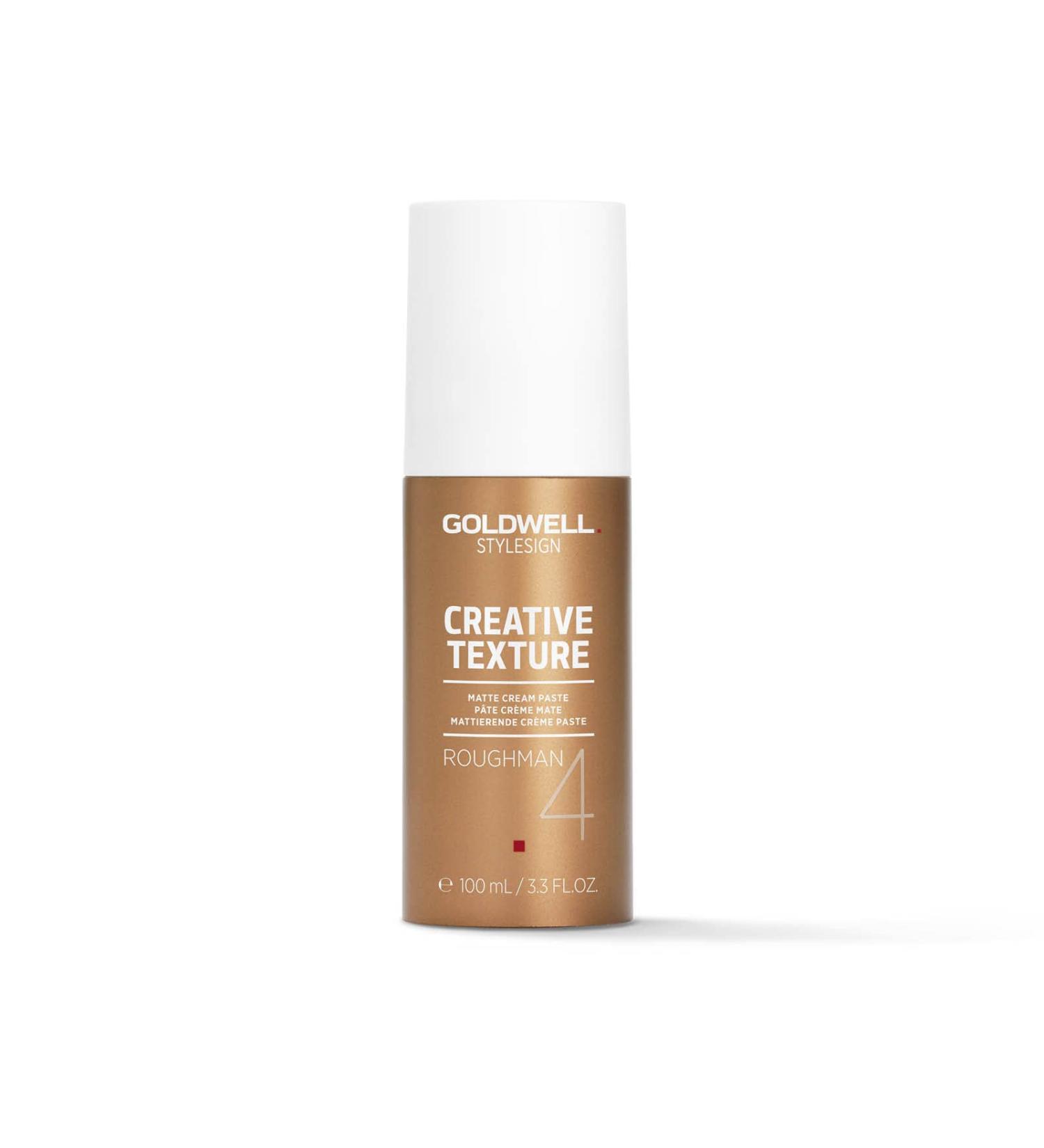 Goldwell StyleSign Creative Texture Roughman Mattifying Cream Paste 100ml - Perfect for Textured Styles & International Shipping - Buy Online on SooperMarket.com