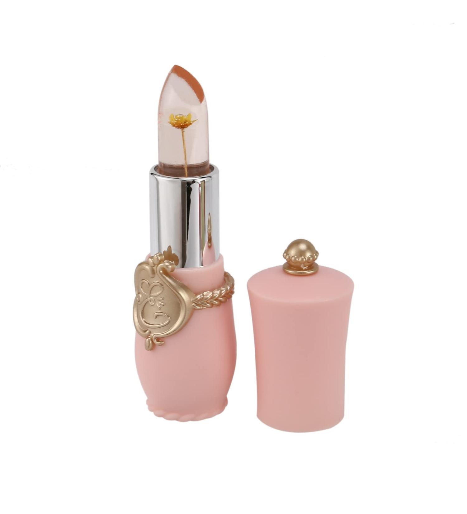 BEIEM Beauty Flower Crystal Jelly Lipstick Temperature Change Color Lip Balm Lemon yellow - Buy Online on SooperMarket.com
