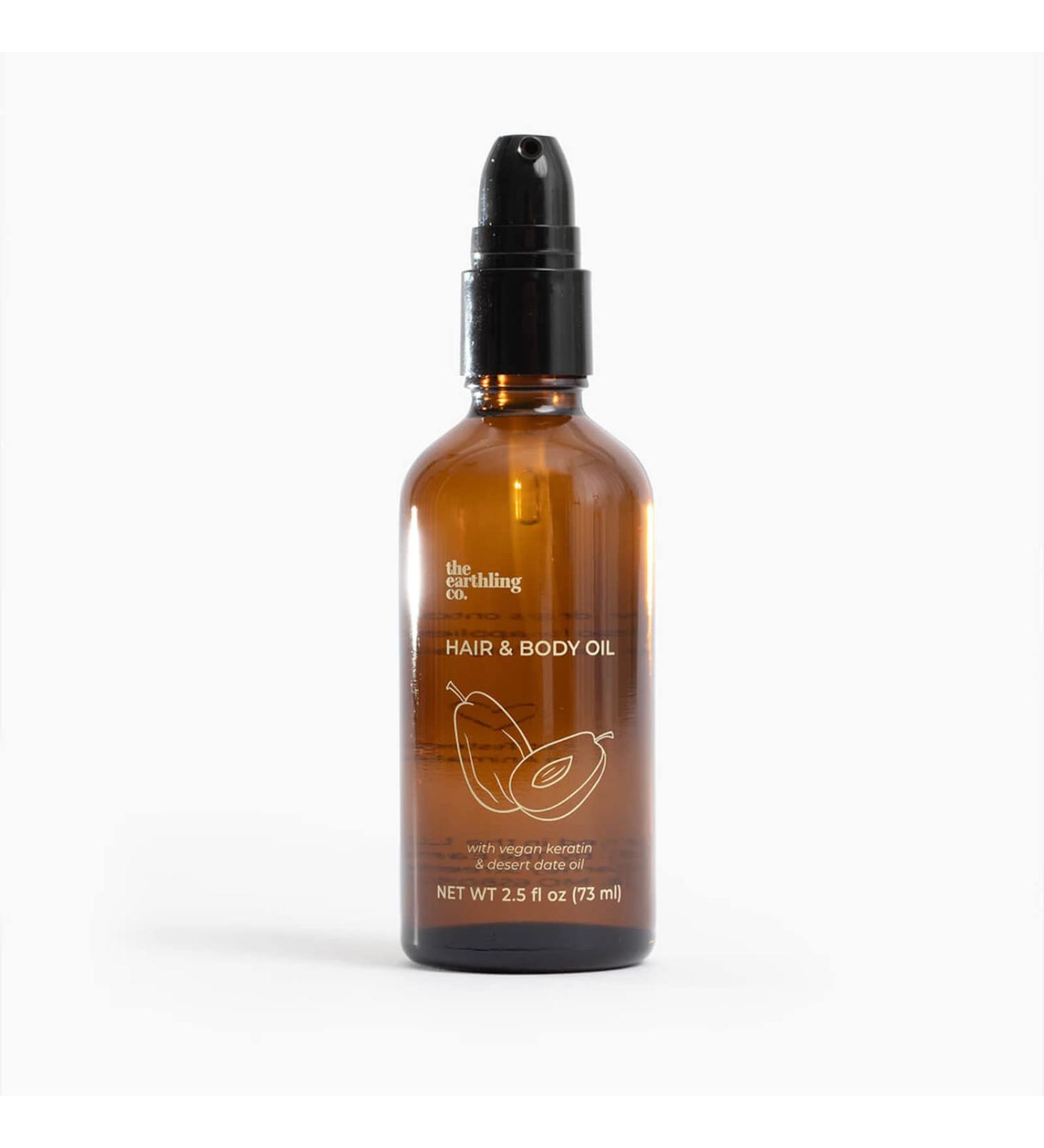 Earthling Co. Hair & Body Oil - Natural Daily Moisturizer for Hair & Skin - 2.5 fl oz - Buy Online on SooperMarket.com