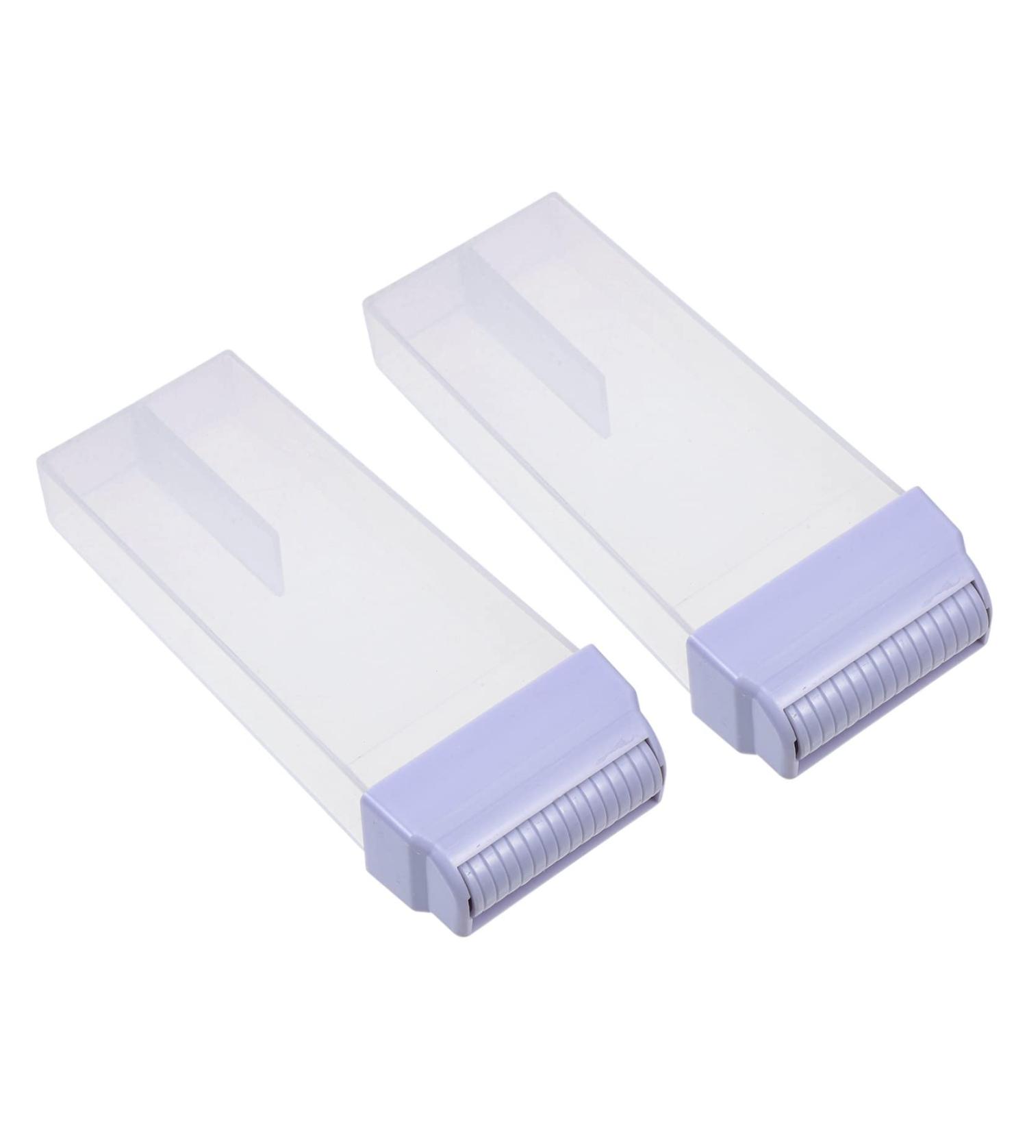 Beavorty 2-Piece Hair Removal Wax Bottles - Plastic Drum Spender Container for Cosmetics & Depilatory Wax - Buy Online on SooperMarket.com