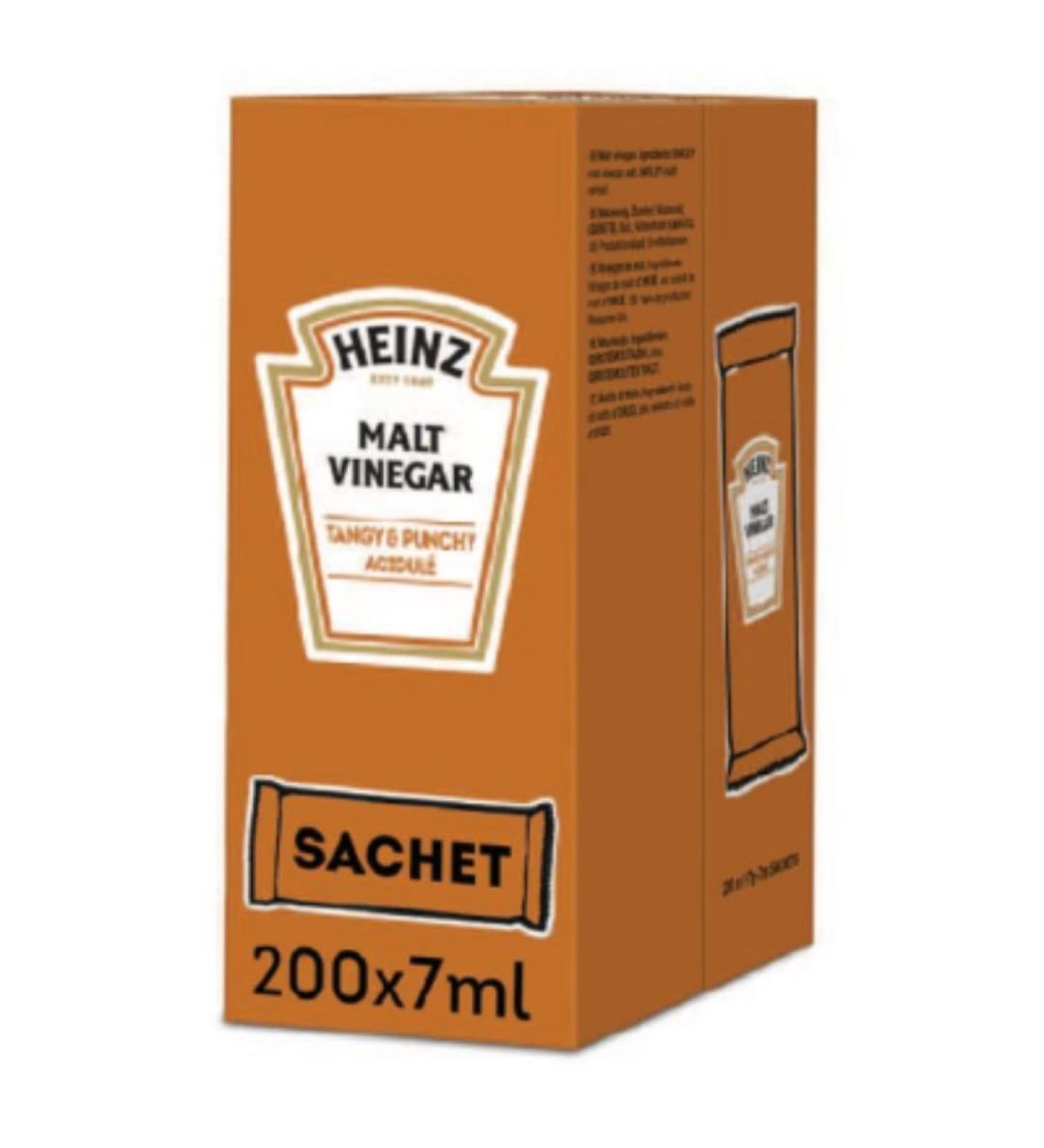 Heinz Malt Vinegar 200 Sachets x 7g