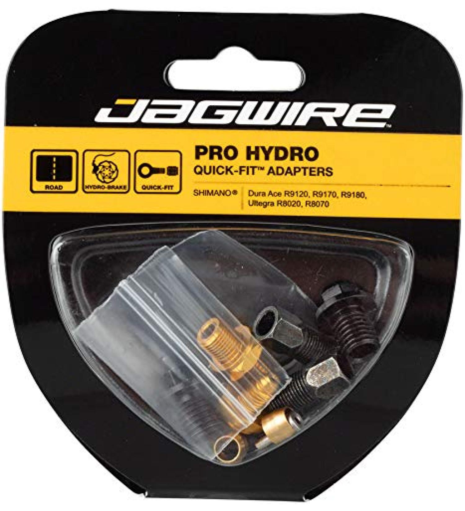 Jagwire Pro Quick-Fit Adaptors for Shimano Dura Ace/Ultegra Hydraulic Disc Brakes - Buy Online on SooperMarket.com