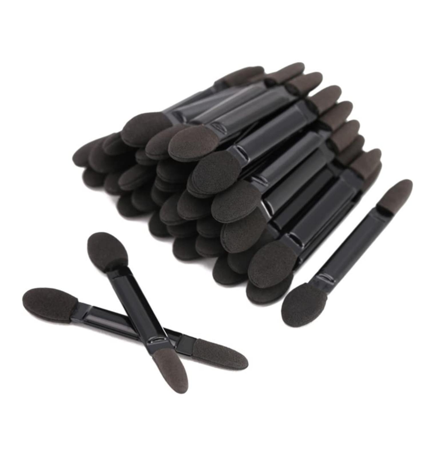 KALLORY Set De Maquillaje Women Makeup Set 50pcs Brush Sponge Double- Headed Practical Lightweight Eyeshadow Brush Eyeshadow Makeup Brush for Travel Black Black Eyeshadow Sponge Applicator 100pcs Black - Buy Online on SooperMarket.com