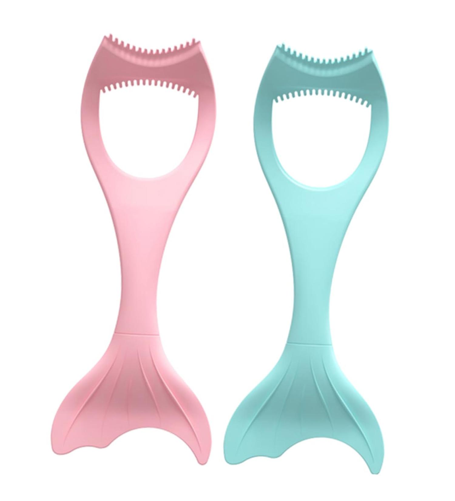 STOBOK 2pcs Mascara Brush Eyelash Tool Eyeshadow Brush Eyeliner Card Eyelashes Curler Eyelash Brush Girl - Buy Online on SooperMarket.com