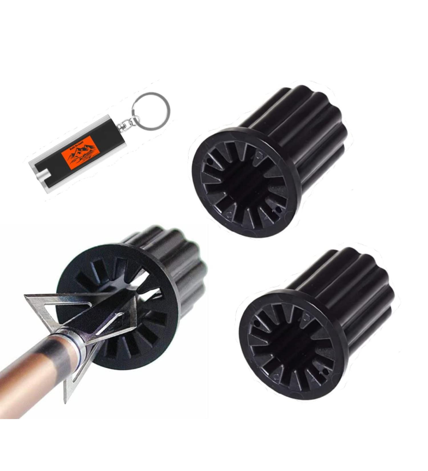 3-in-1 Broadhead Wrench Set | Archery Tool for Fixed Blade Broadheads | Includes LED Keychain Light - Buy Online on SooperMarket.com