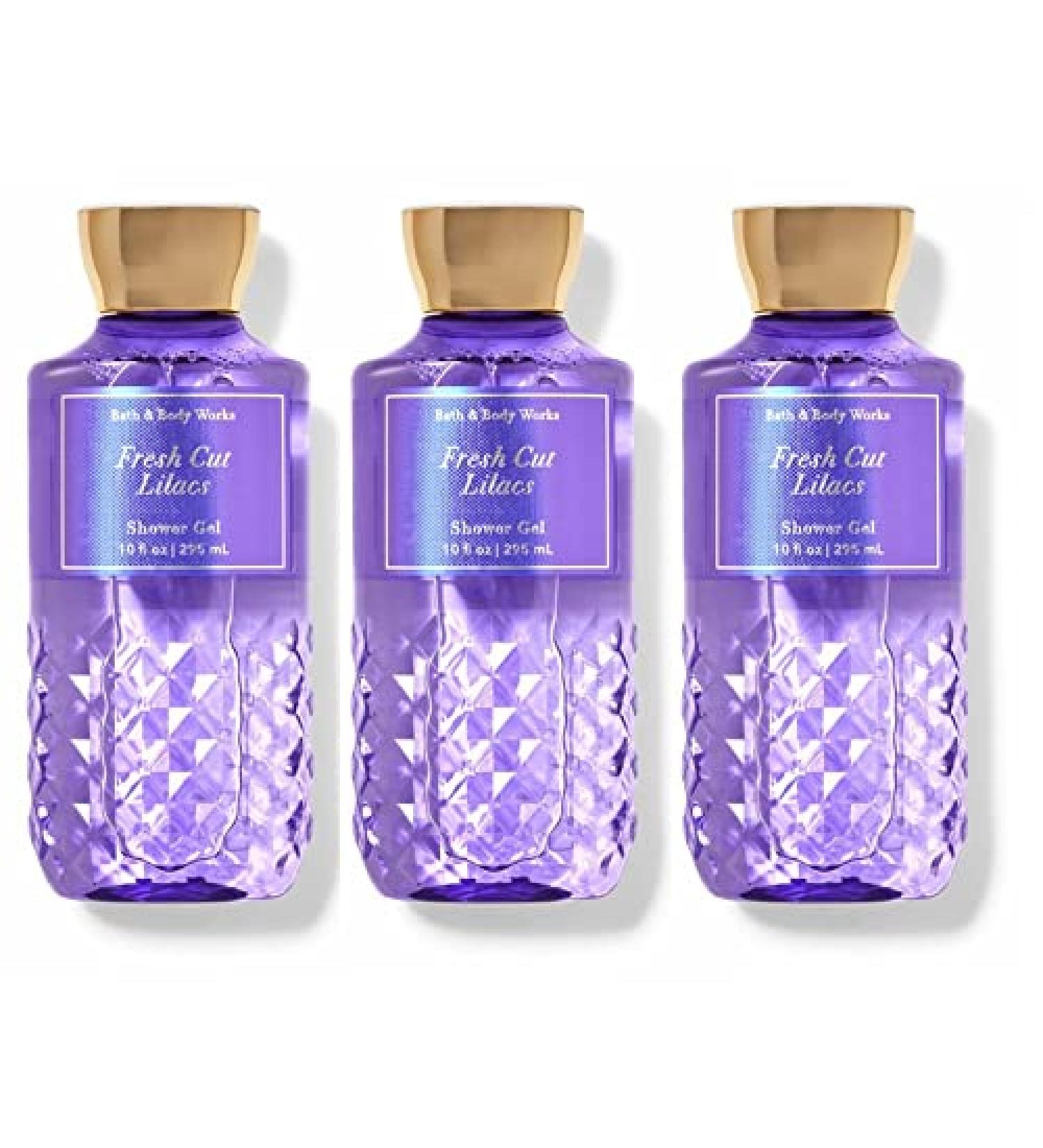 Bath & Body Works FRESH CUT LILACS Value Pack - Lot of 3 Shower Gel - Full Size