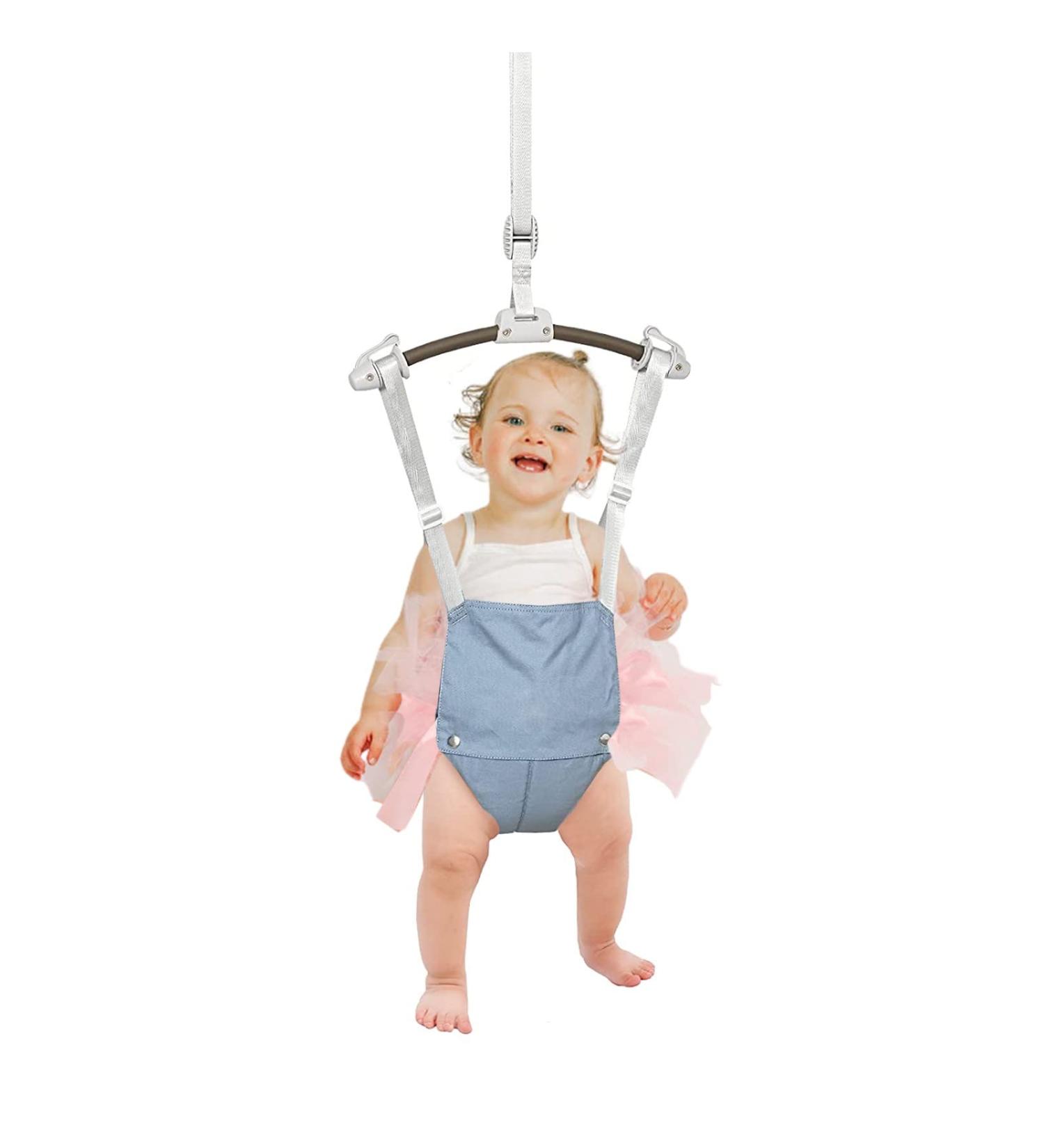 Baby Door Jumper and Bouncer Set with Adjustable Strap | For Toddler Infant 6-24 Months - Buy Online on SooperMarket.com
