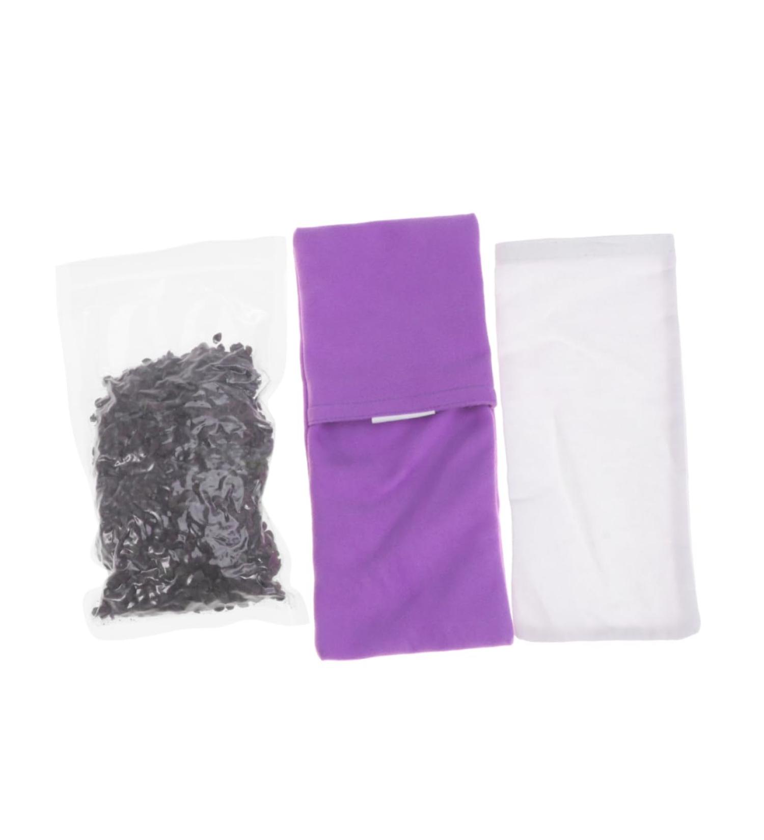 minkissy Forehead Pillow Eye Cushion Organic Flax Eye Pillows Microwavable Heated Eye Masks Relaxation Eye Masks Hot Compress Eye Pillow Sleeping Eye Pillow Yoga Leather Size 1 Purple - Buy Online on SooperMarket.com