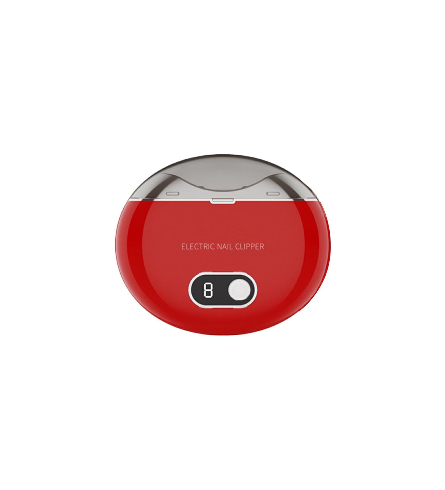 vreplrse Professional Electric Nail Clippers with UV Disinfection ABS Automatic Nail Fingernail Professional Nail Nail Supplies Red - Buy Online on SooperMarket.com