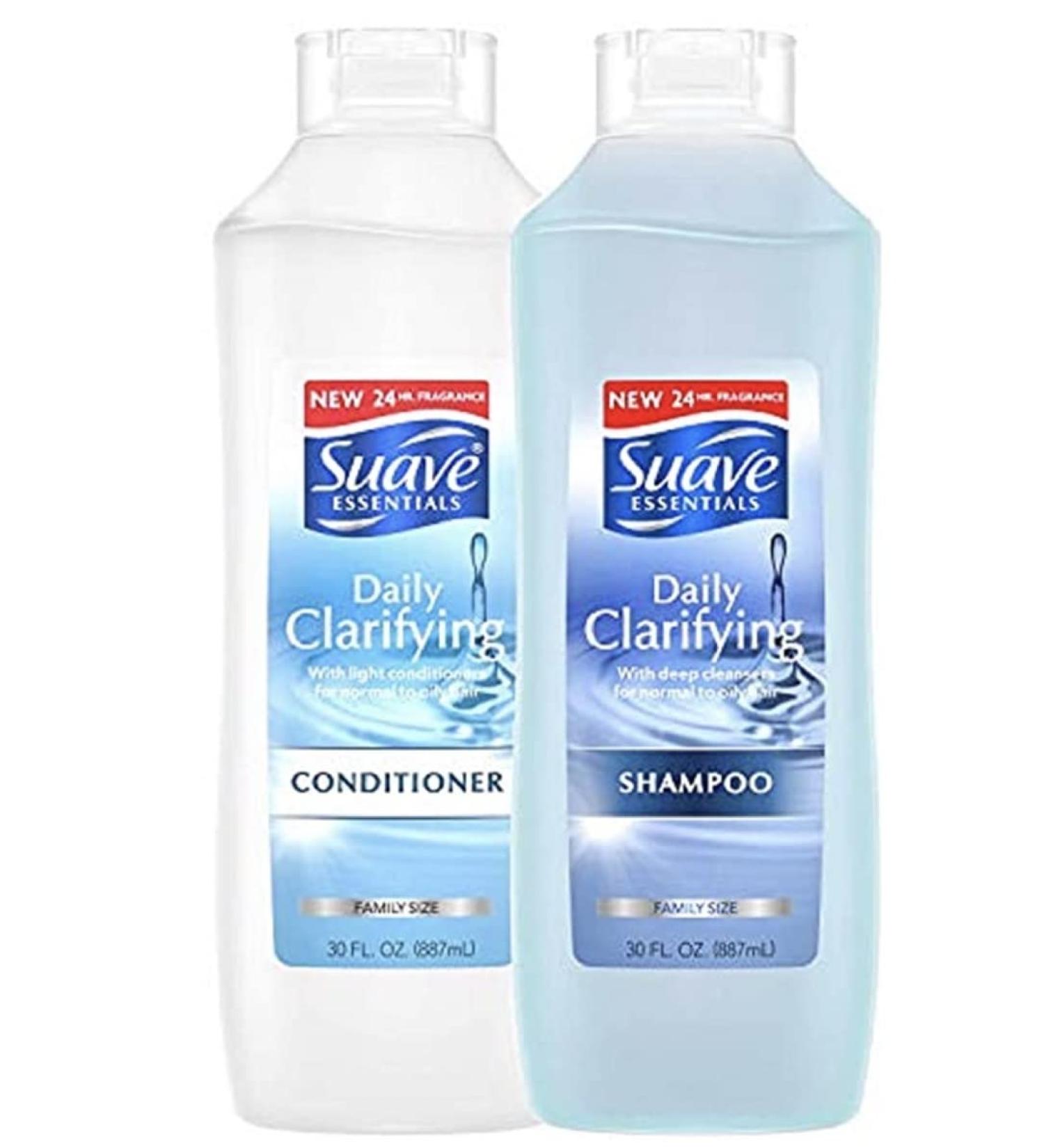 Essentials Daily Clarifying Shampoo & Conditioner Set - 30 Oz. Each - Buy Online on SooperMarket.com