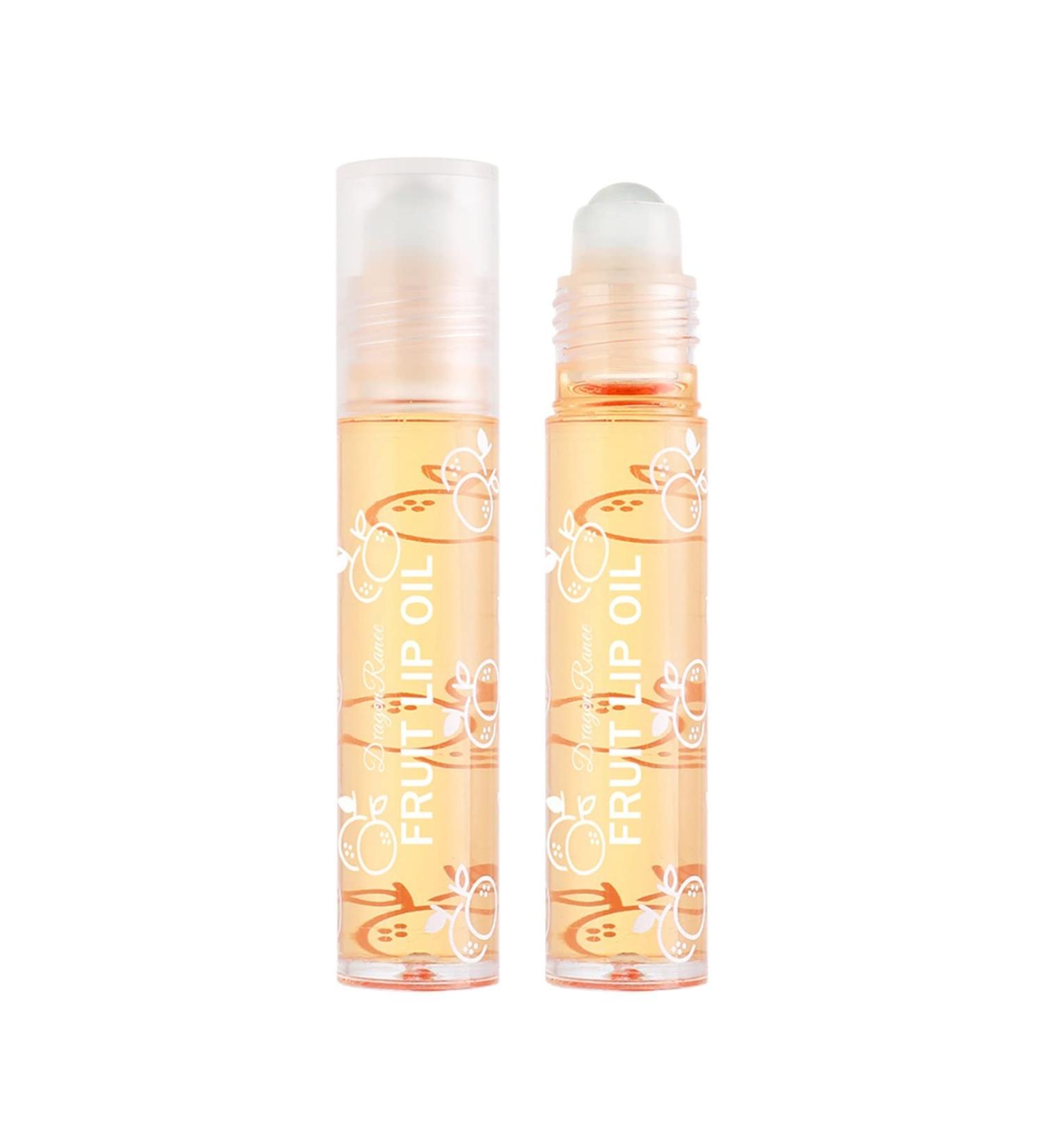 Yueci Moisturizing Lip Balm & Lip Oil Gloss Roll-On - Strawberry Aroma Long-Lasting Hydration | 1 Piece #02 - Buy Online on SooperMarket.com