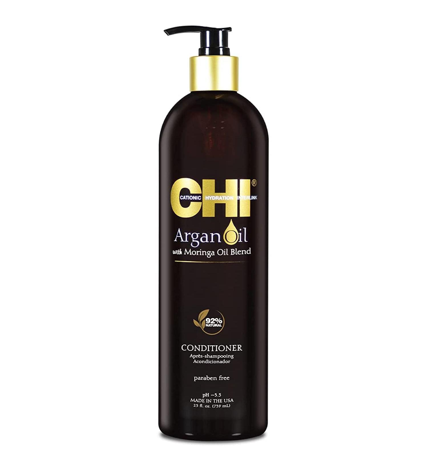 CHI Argan Oil Conditioner 11.5 Fl Oz - Moisturizing Hair Care Treatment - Buy Online on SooperMarket.com