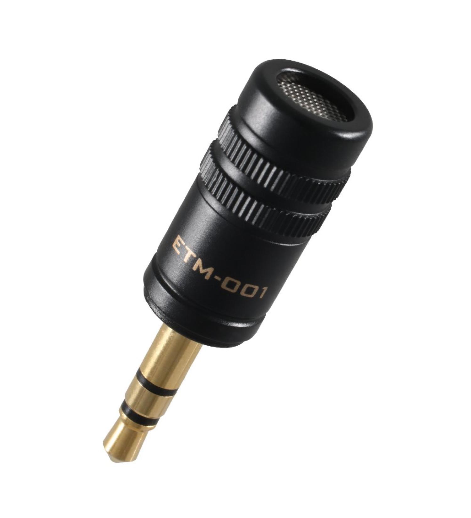 EDUTIGE ETM-001 Omnidirectional Microphone - 3.5mm TRS for GoPro, DSLR, Mirrorless & Recorder - Buy Online on SooperMarket.com
