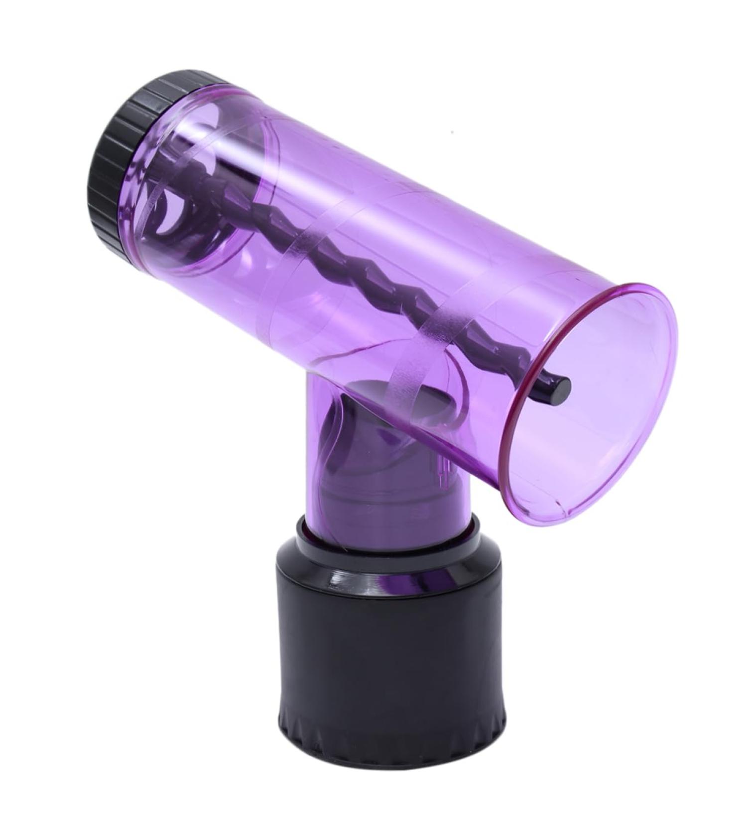 Mikinona Nozzle for Hair Dryer Hair Dryer Nozzle Hair Dryer Connectors Hairdressing Curlers Purple - Buy Online on SooperMarket.com