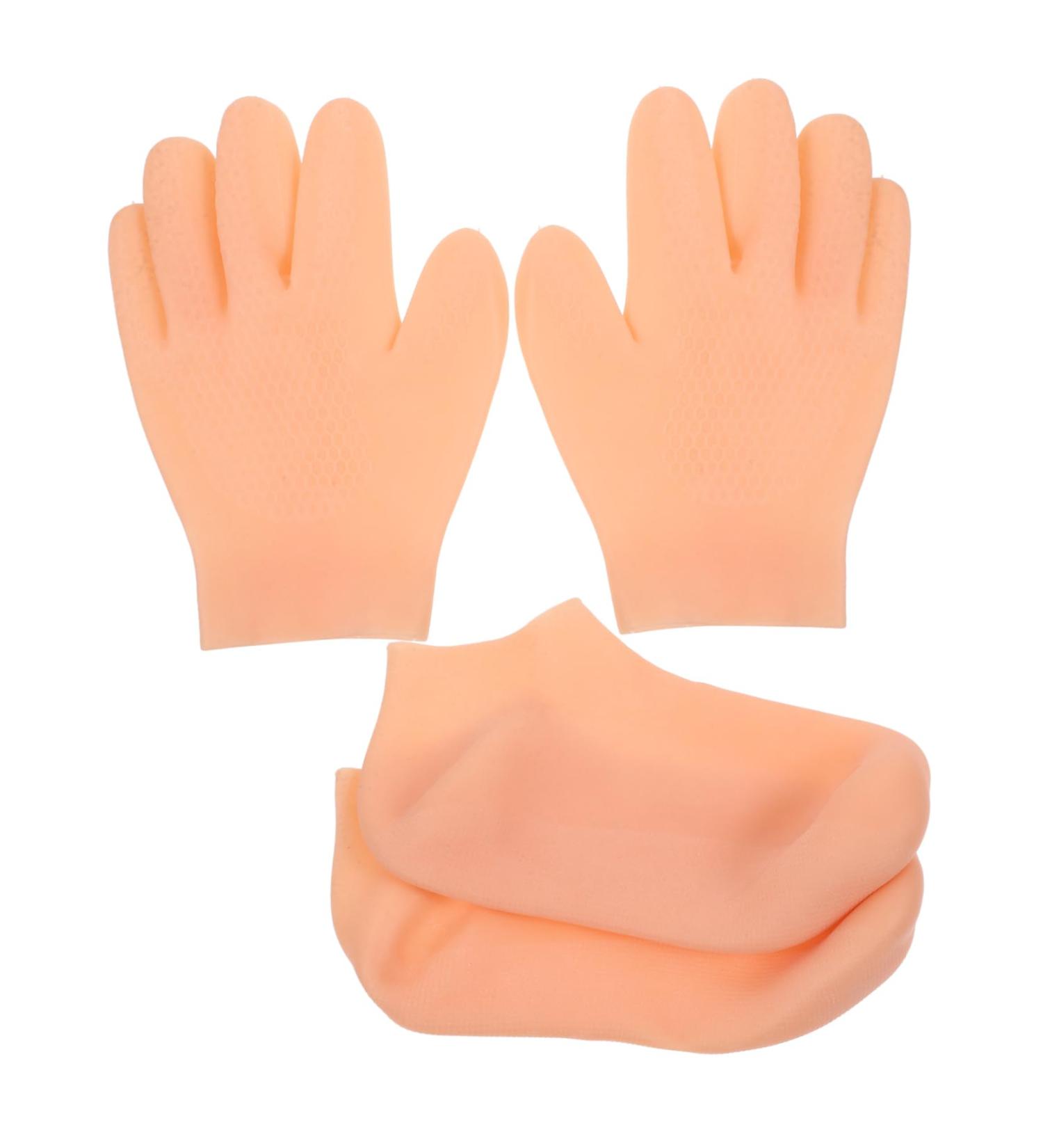 Gogogmee 1 Set Beauty Gloves Socks Women Moisturizing Gloves Moisturizing Gloves for Female Moisturizing Gloves and Socks Dry Hand Moisturizing Gloves for Lady Moisturizing Gloves for Women - Buy Online on SooperMarket.com