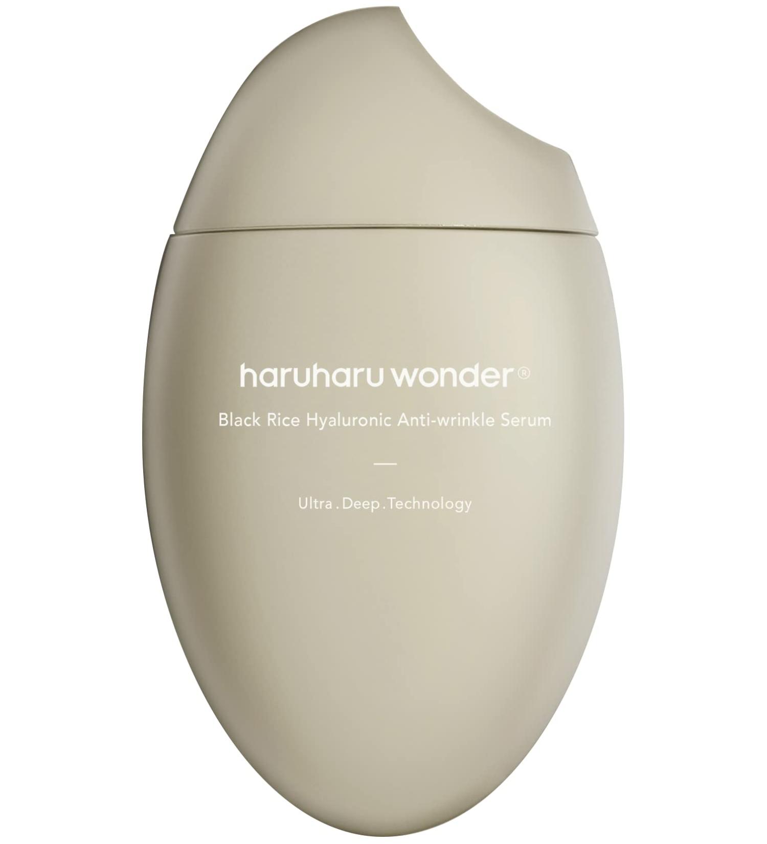 Haruharu Wonder Black Rice Hyaluronic Anti-Wrinkle Serum 1.6 fl oz - Youthful Skin Boost - Buy Online on SooperMarket.com