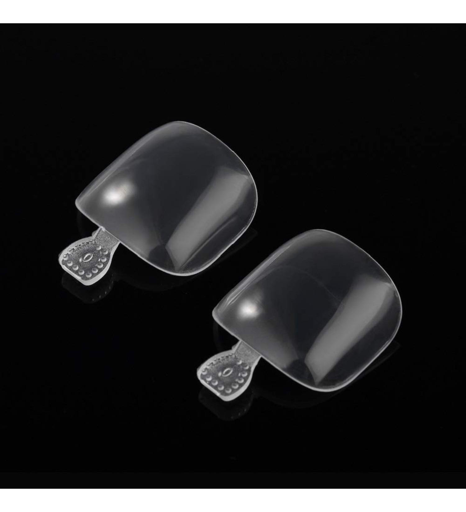 YIMART 500Pcs Clear Fake Toenail Tips Set for DIY Salon Foot Manicure - Full Cover False Toe Nail Decoration Stickers - Nail Art Tools - Buy Online on SooperMarket.com