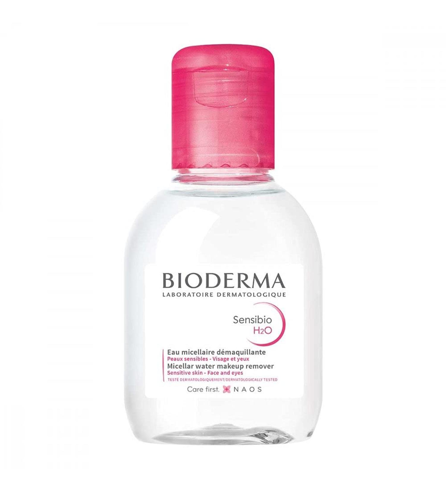 Buy BIODERMA Sensibio H2O Cleansing Solution 100 ml - Gentle Makeup Remover | International Shipping Available - Buy Online on SooperMarket.com