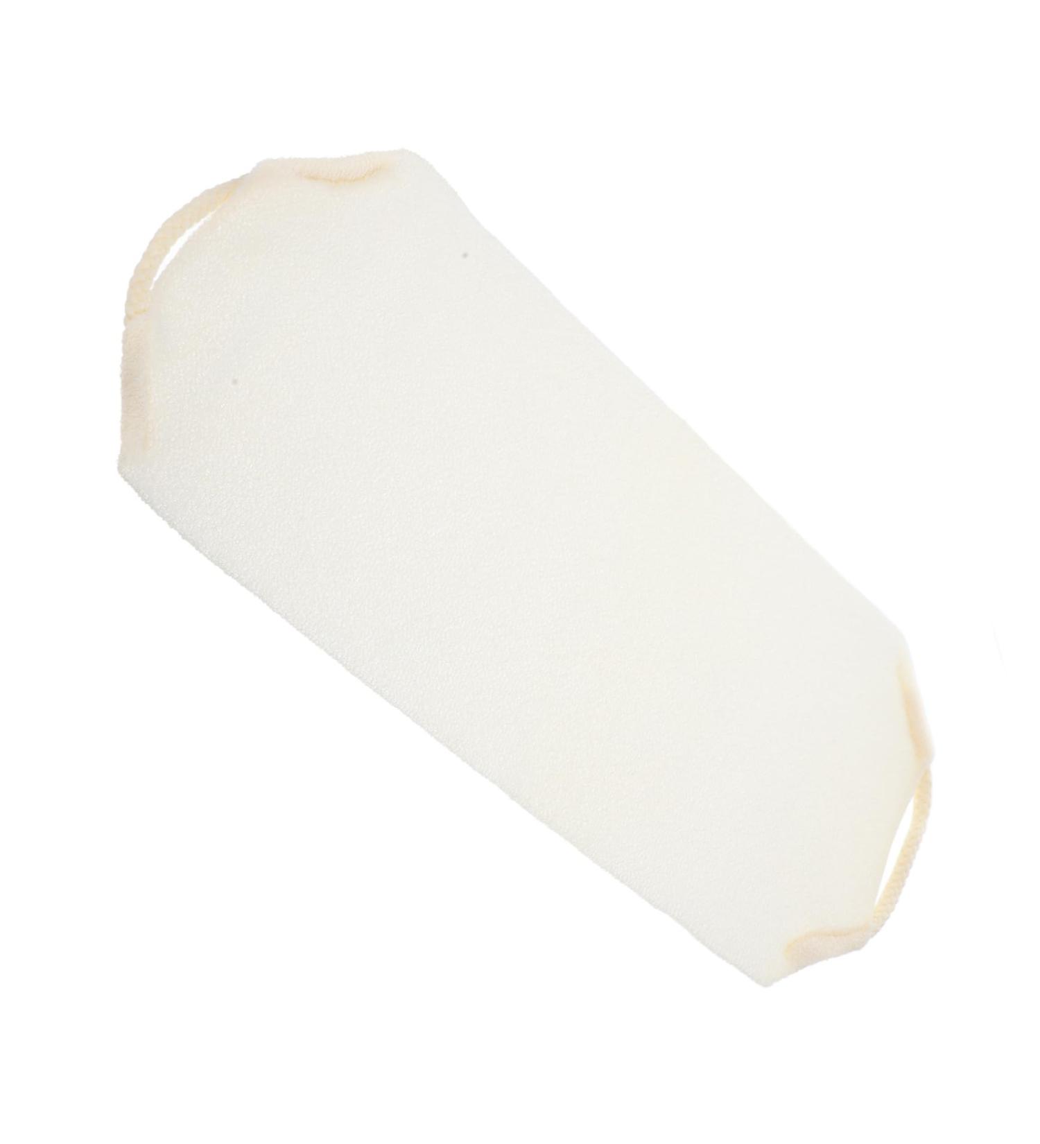 NOLITOY Exfoliating Back Rub Bath Towel & Washcloth with Handles | Long Body Scrubber for Shower | Nylon Foaming Puff - Ideal for a Refreshing Bath Experience - Buy Online on SooperMarket.com