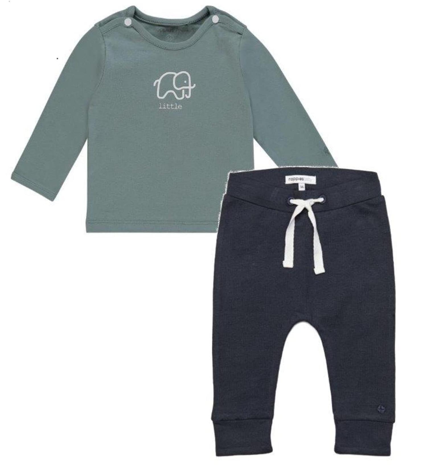 Noppies Baby and Kids Unisex Jeans Comfort 46 - 2 Piece Set (Aman) - Buy Online on SooperMarket.com