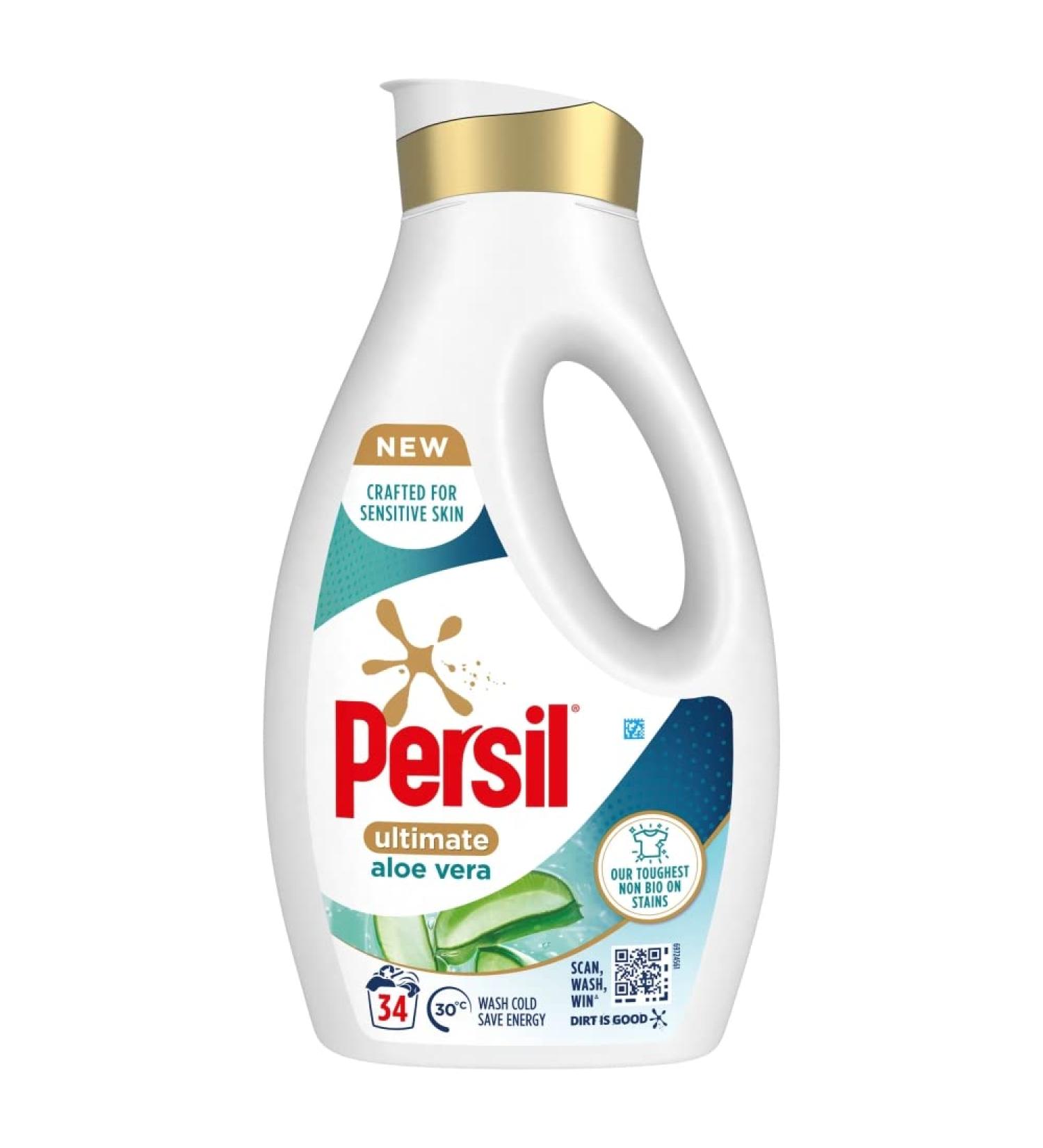 Persil Ultimate Aloe Vera Laundry Washing Liquid 918ml