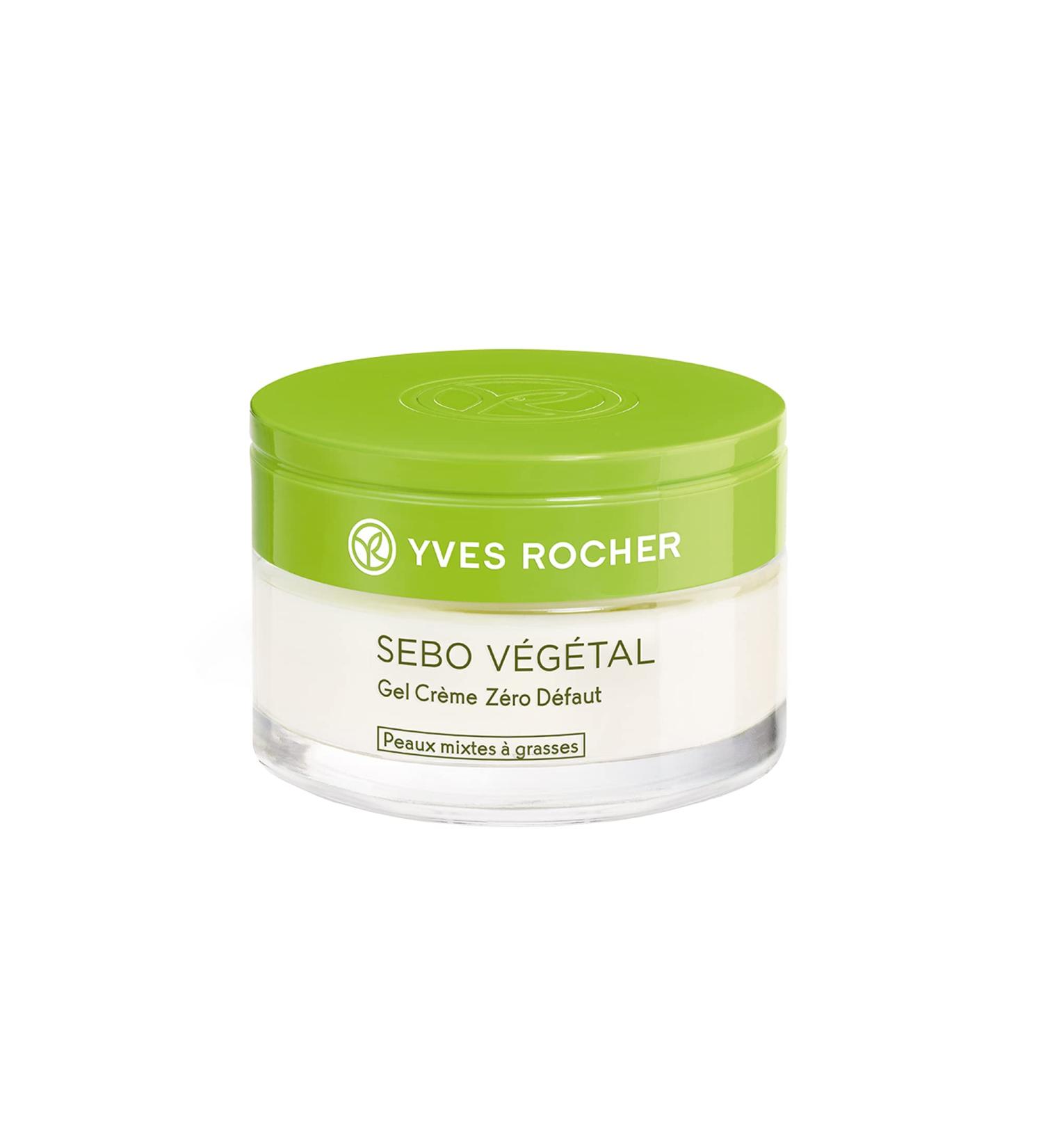 Yves Rocher Zero Blemish Gel Cream for Oily Acne Prone Skin | Mattifying & Pore Tightening | 1.6 fl oz - International Shipping Available - Buy Online on SooperMarket.com