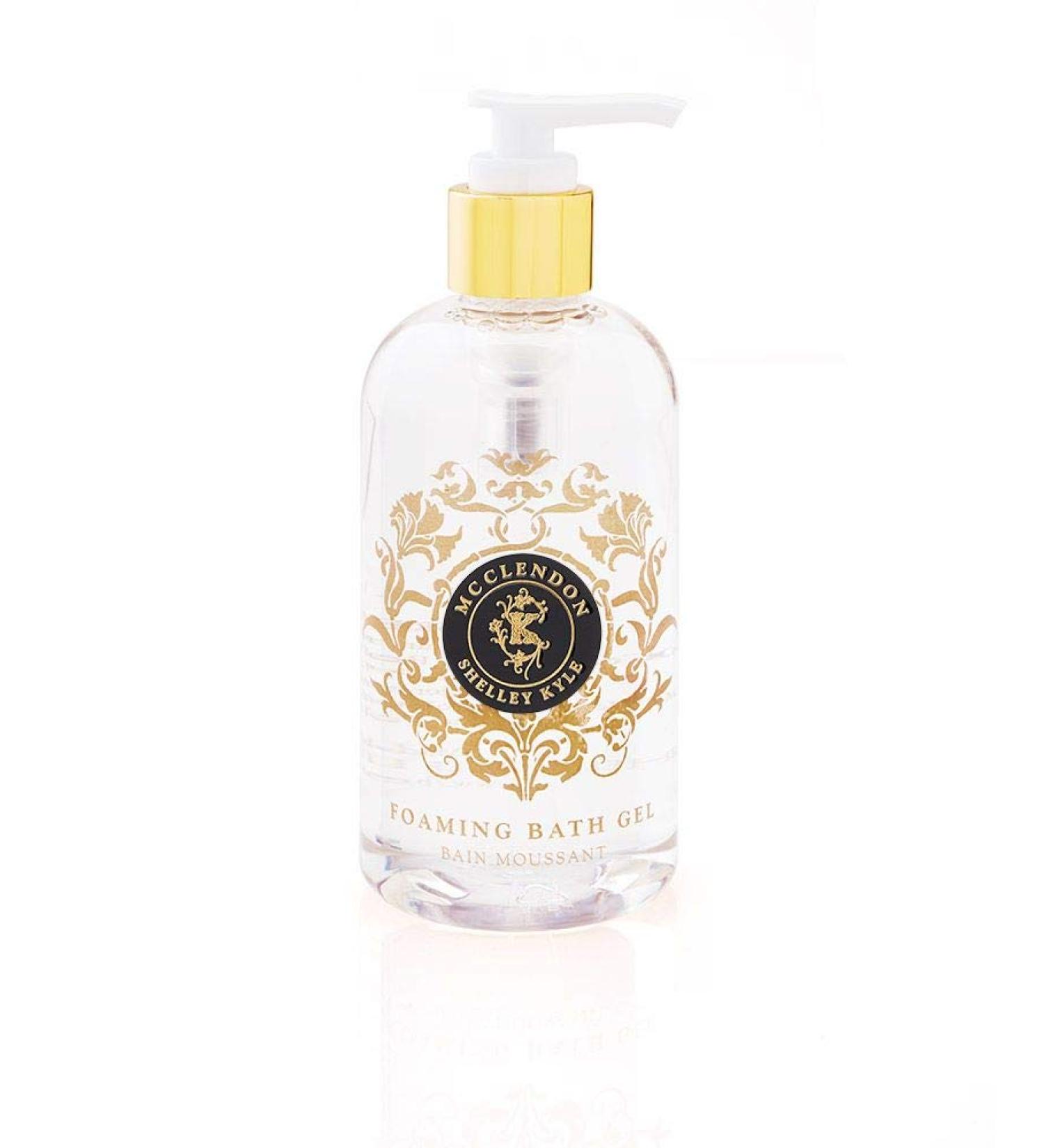 Shelley Kyle McClendon Luxurious Foaming Bath Gel Energizing Aromatic and Long-Lasting Fragrances Helps Keep Skin Hydrated and Healthy-Looking 250 ml