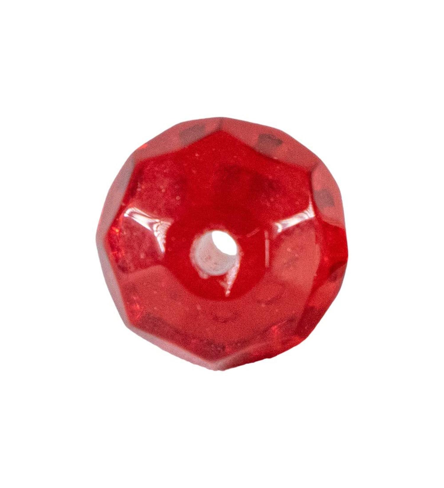 Carolina & Texas Rig Pearls - Glass Beads for Finesse Fishing Bullet Weight Stoppers & Pressure Accessories - 8mm Red for Perch & Pikeperch - Buy Online on SooperMarket.com