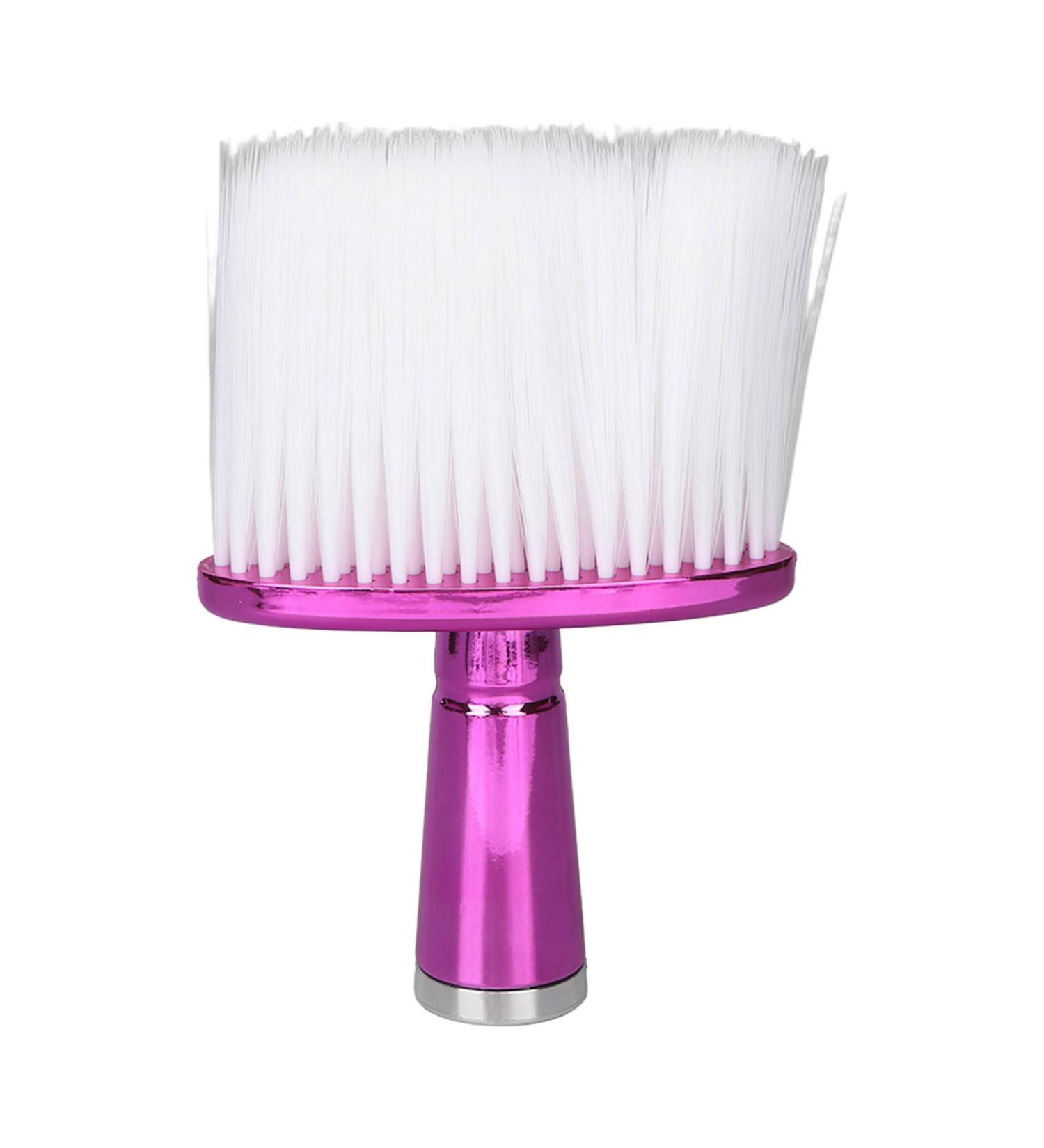 Barber Neck Duster Brush Electroplated Barber Cleaning Brush with Nylon Bristles Easy Using Salon Home Neck Cleaning Duster Brush for Hair Cutting Practical Gift for Hairdresser Dad Husband - Buy Online on SooperMarket.com