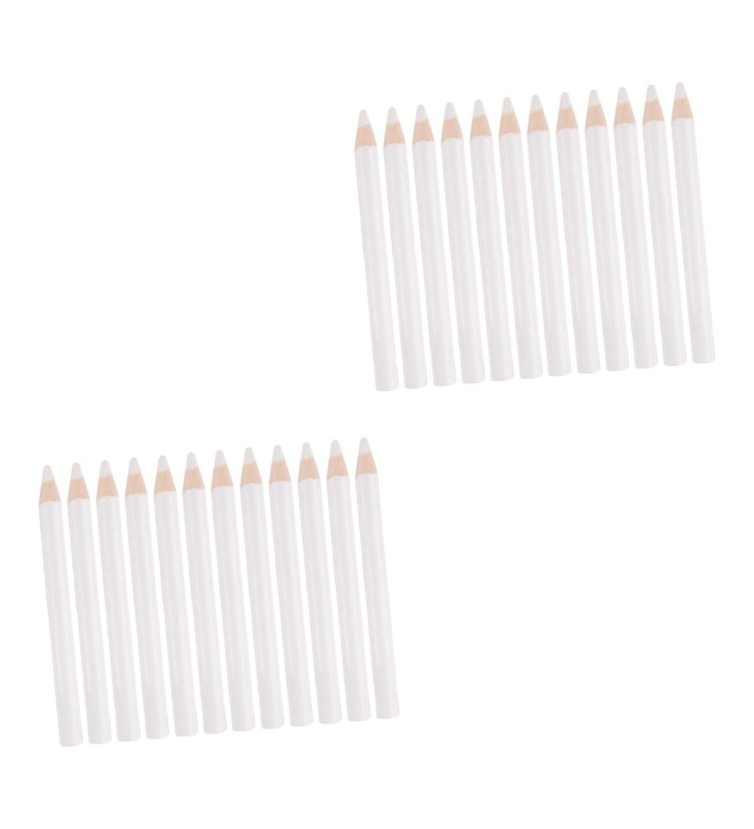 DOITOOL 48 Pcs Nail Point Drill Pencil Nail Dotting Pen Gems Picking Pen Nail Art Gems Diy Nail Art Gems Picker Pen Wax Pencil Nail Point Pen Crayons White Nail Sticker Drill Manicure Wood - Buy Online on SooperMarket.com