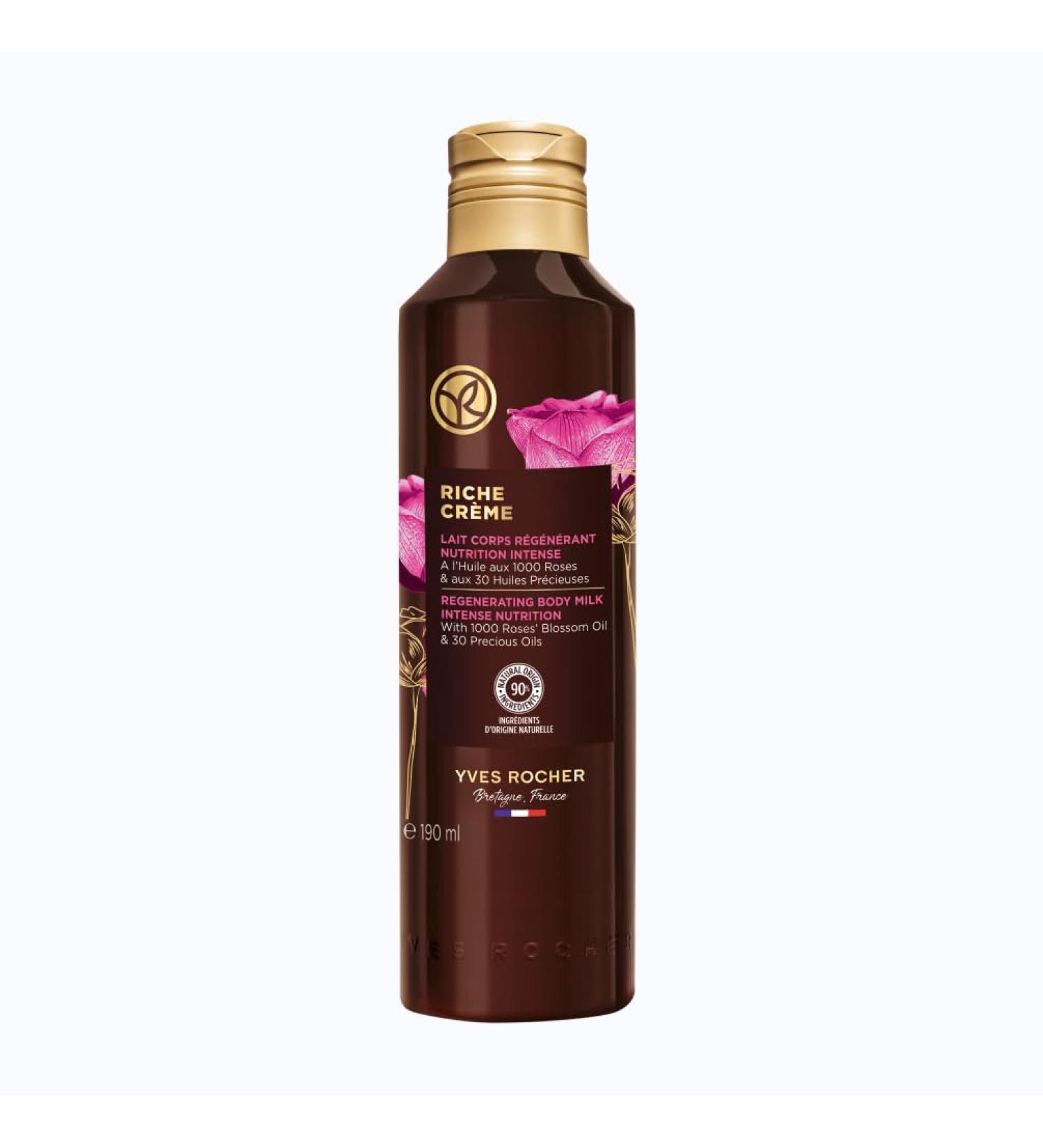 Yves Rocher Riche Cr me Regenerating Body Milk - Intensive Body Lotion for Women | Nourish & Revitalize Skin - Buy Online on SooperMarket.com