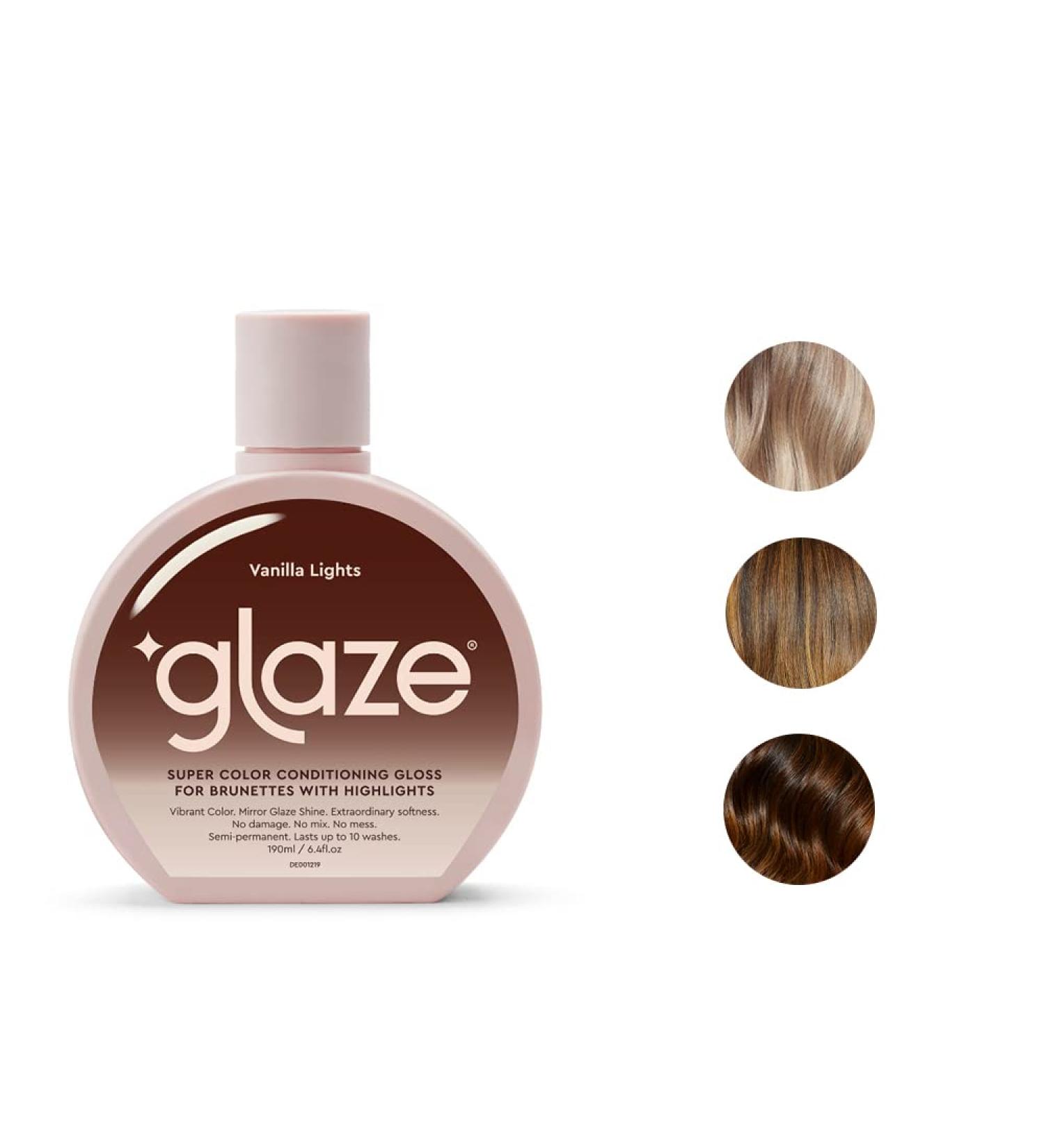 Glaze Super Colour Conditioning Gloss 190ml - Award Winning Hair Treatment & Semi Permanent Dye | 10-Minute Results - Buy Online on SooperMarket.com