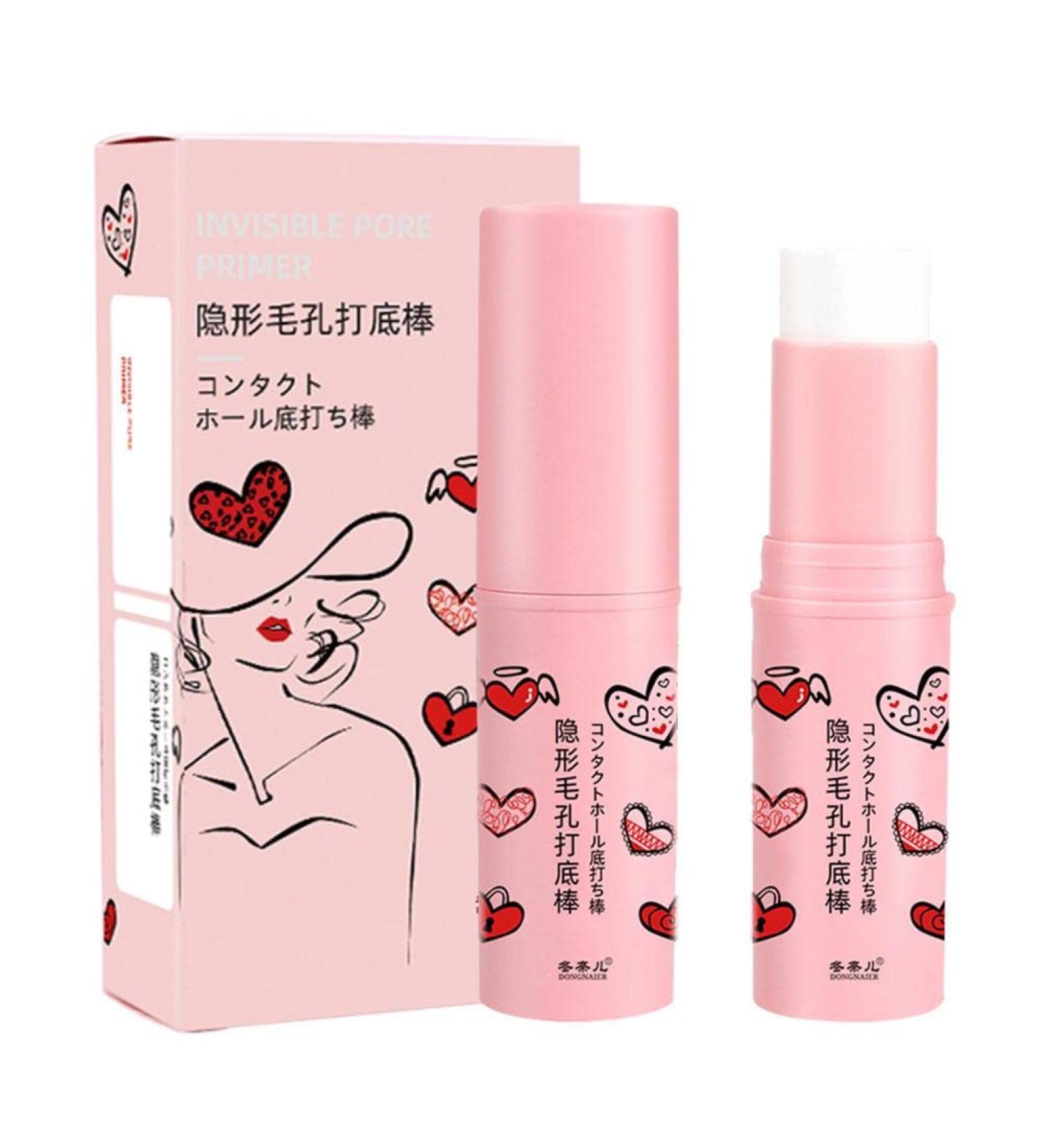 Invisible Pore Primer Stick Pore Eraser Waterproof Base Oil Primer Makeup Primer Isolation Lines Fine Face Makeup - Buy Online on SooperMarket.com