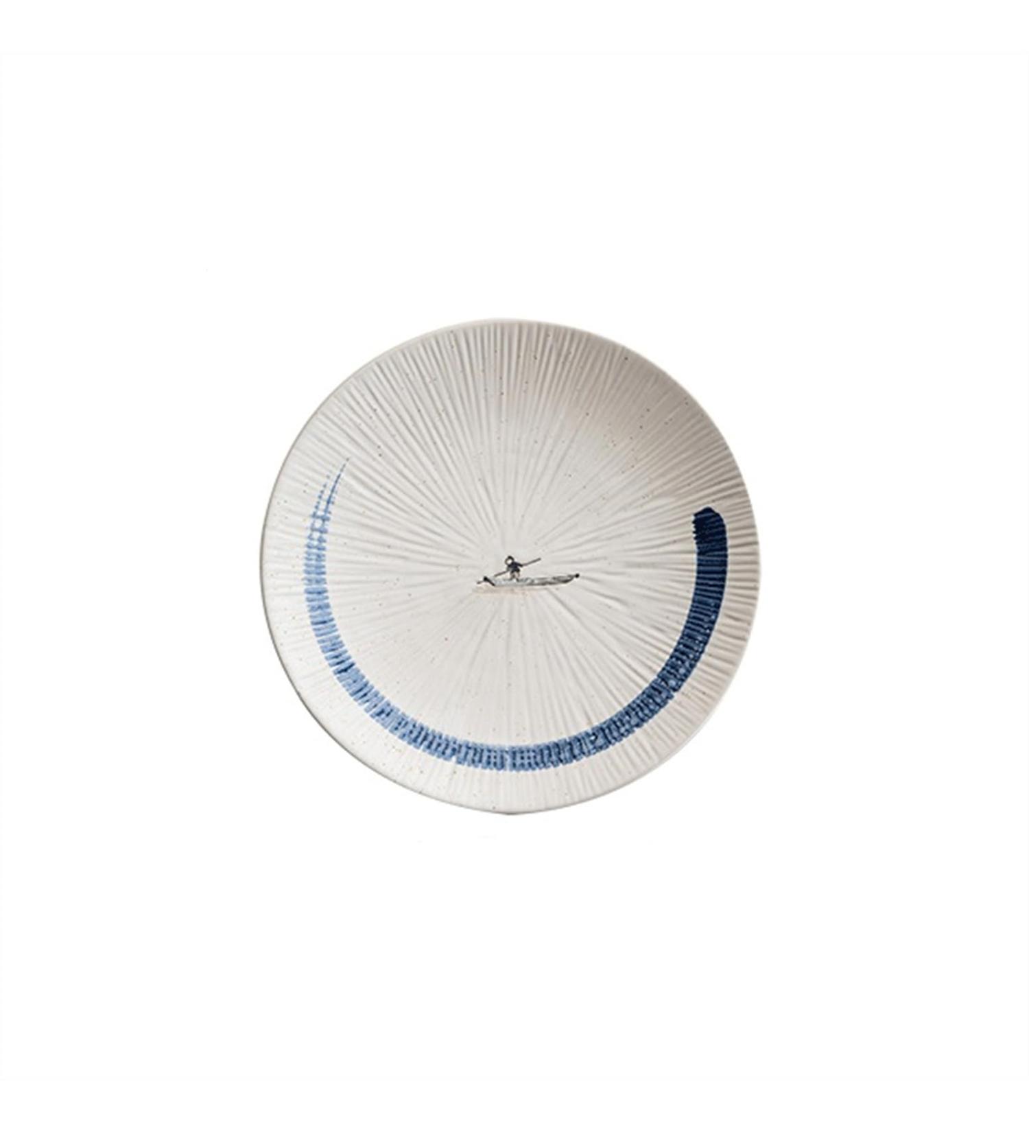 Dinnerware Dishes Plates Ceramic Steak Plate Fruit Plate Dim Sum Plate Dinner Plate Western Tableware Plates for Home Kitchen Hotel Party Dinner Restaurant Family Party Plates (Size : 20.5cm) - Buy Online on SooperMarket.com