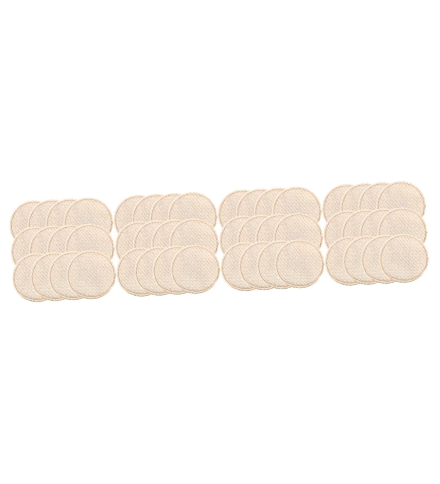 Toyvian Nursing Pads - 48 Reusable Breastfeeding Cushions for Women | Organic Cotton Maternity Pads | Spill Prevention & Perfume Spray Bottle Included - Buy Online on SooperMarket.com