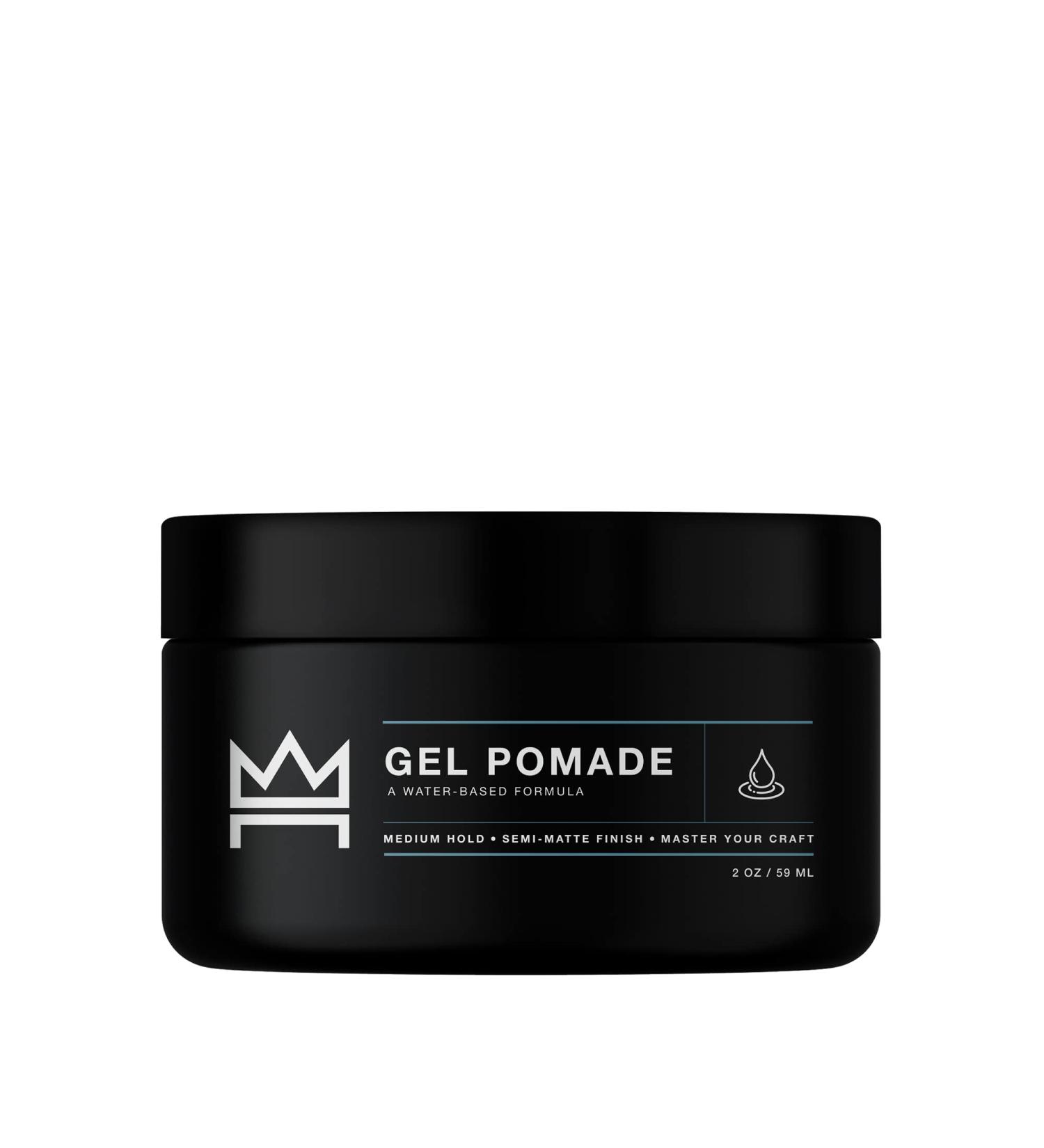 Hair Craft Co. Pomade 2oz - Semi-Matte Medium Hold Gel for Men - Barber Approved, Water Soluble, Boss Scented - Buy Online on SooperMarket.com