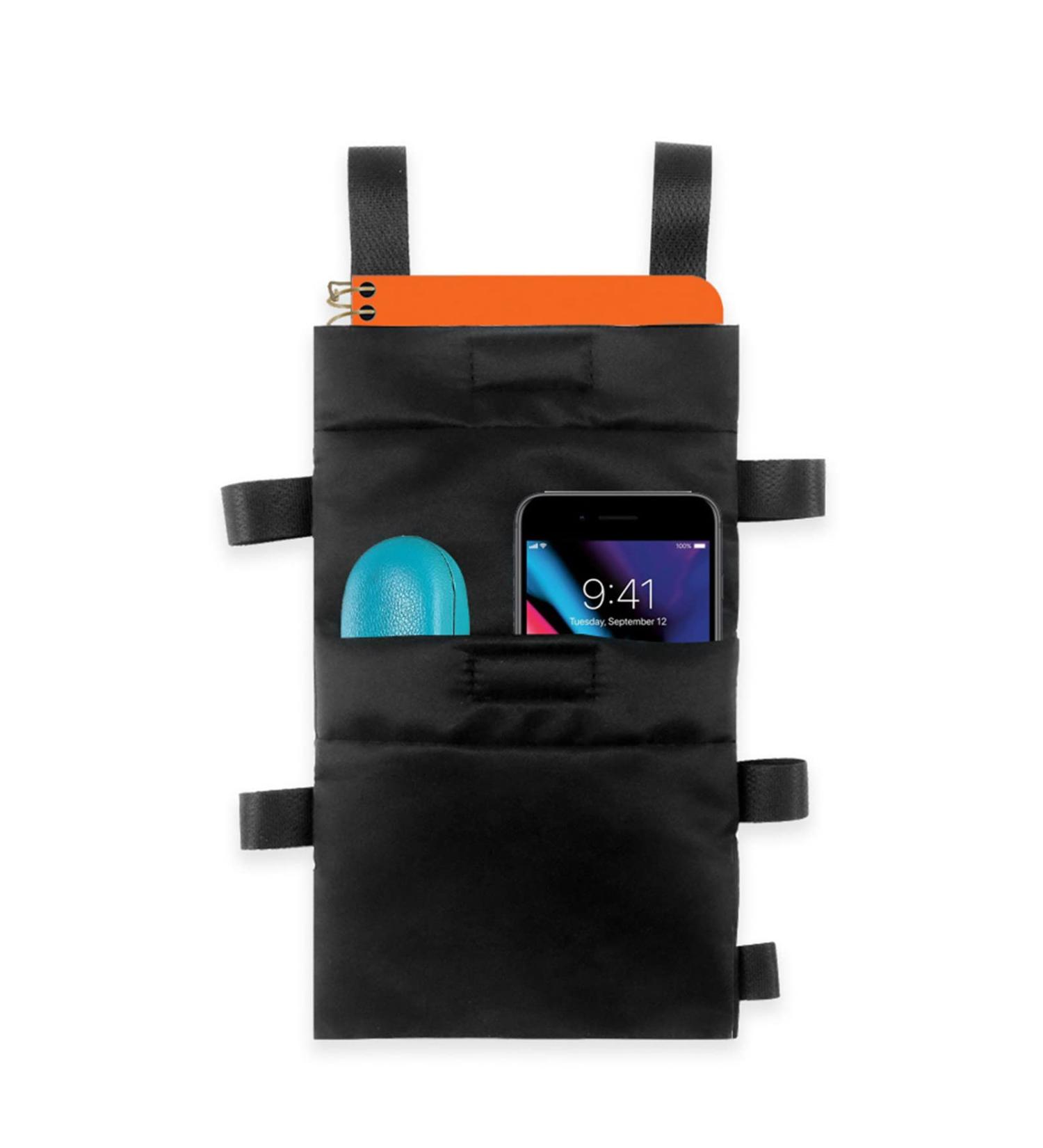 BUKISA Crutch Pouch Bag Crutch Accessories Bag for Water Bottle - Water-Resistant Pocket Organizer with Drink Holder Pouch for Crutches Phones Keys Pens Water Bottles - Buy Online on SooperMarket.com