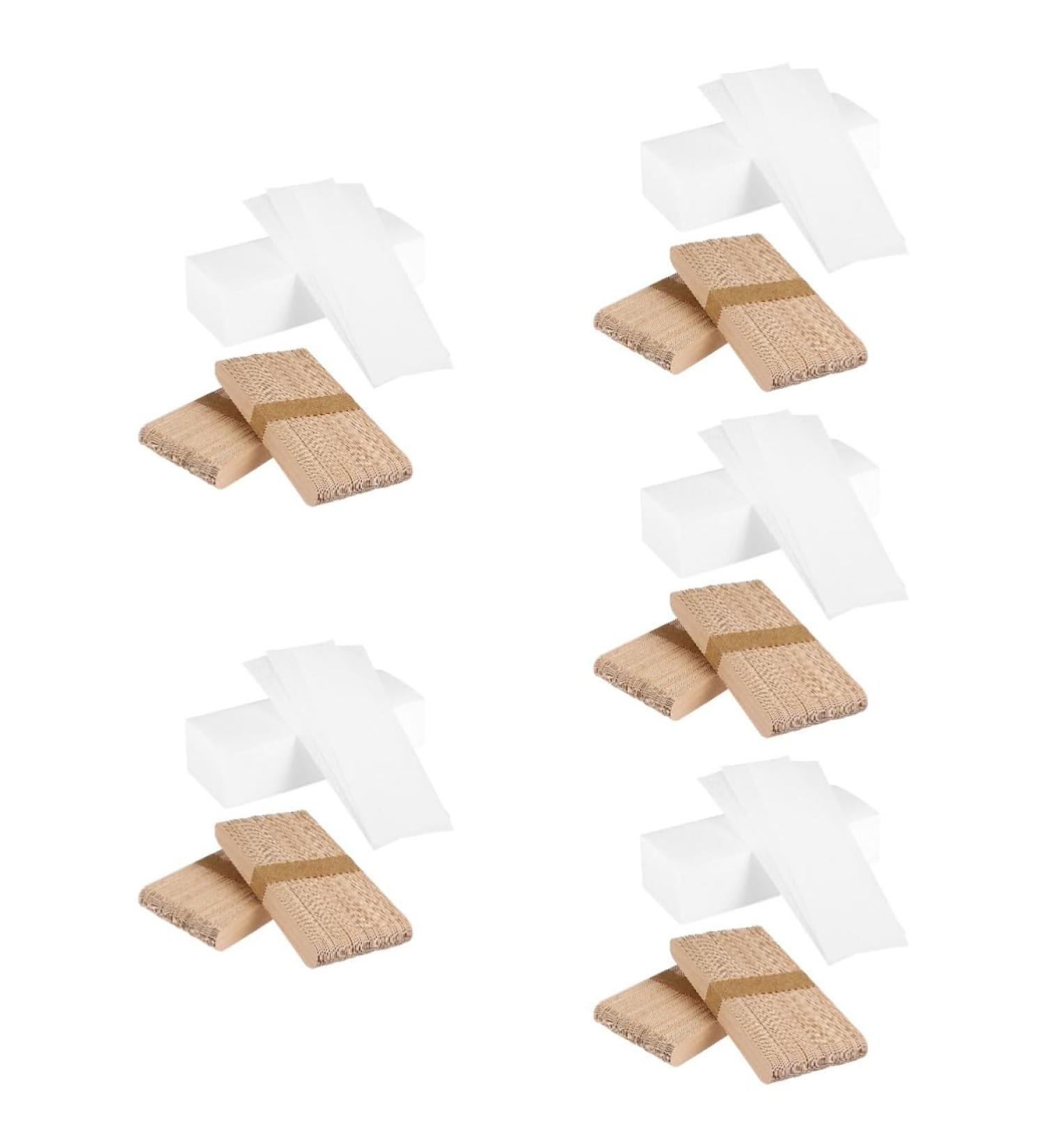 FRCOLOR 1000 PCS Wax Paper Wax Pencil Sticks for Face Hair Removal - Premium Wooden Strips & Sticks for Effective Waxing - Buy Online on SooperMarket.com