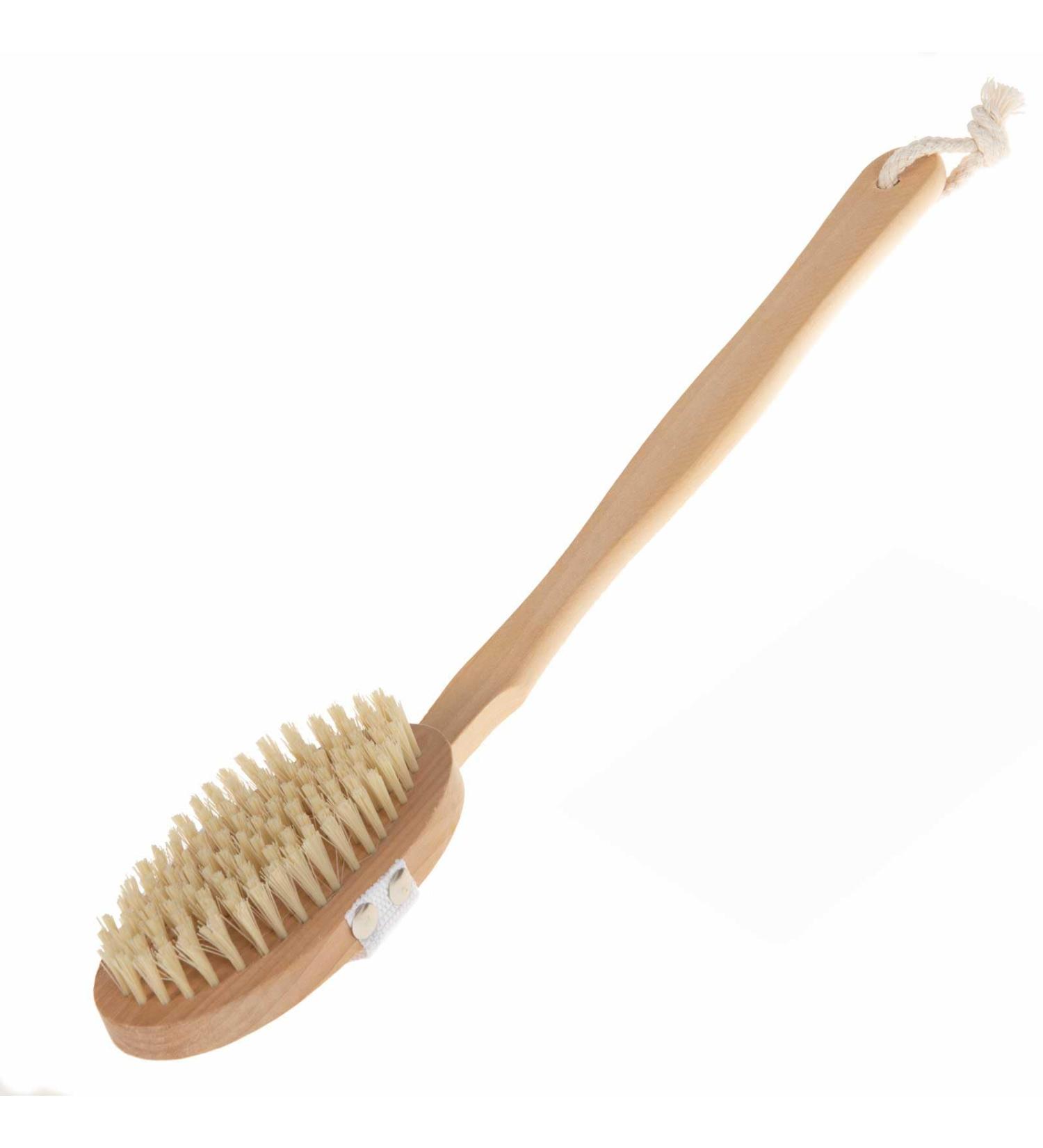 SIDCO Wooden Bath Brush | Back Brush & Sauna Massage Brush for Exquisite Relaxation | International Shipping - Buy Online on SooperMarket.com