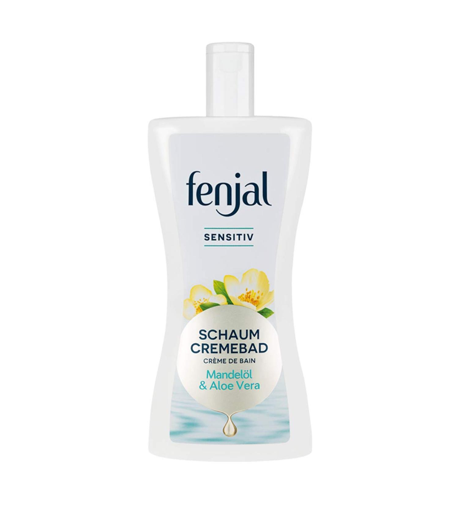 Fenjal Foam Cream Bath Sensitive Almond Oil and Aloe Vera 400ml