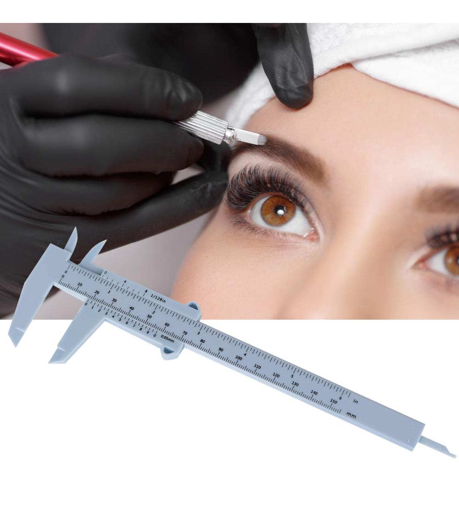 Rotekt Tattoo Eyebrow Ruler Alucy Caliper for Precision Brow Measurement and Shaping - Buy Online on SooperMarket.com