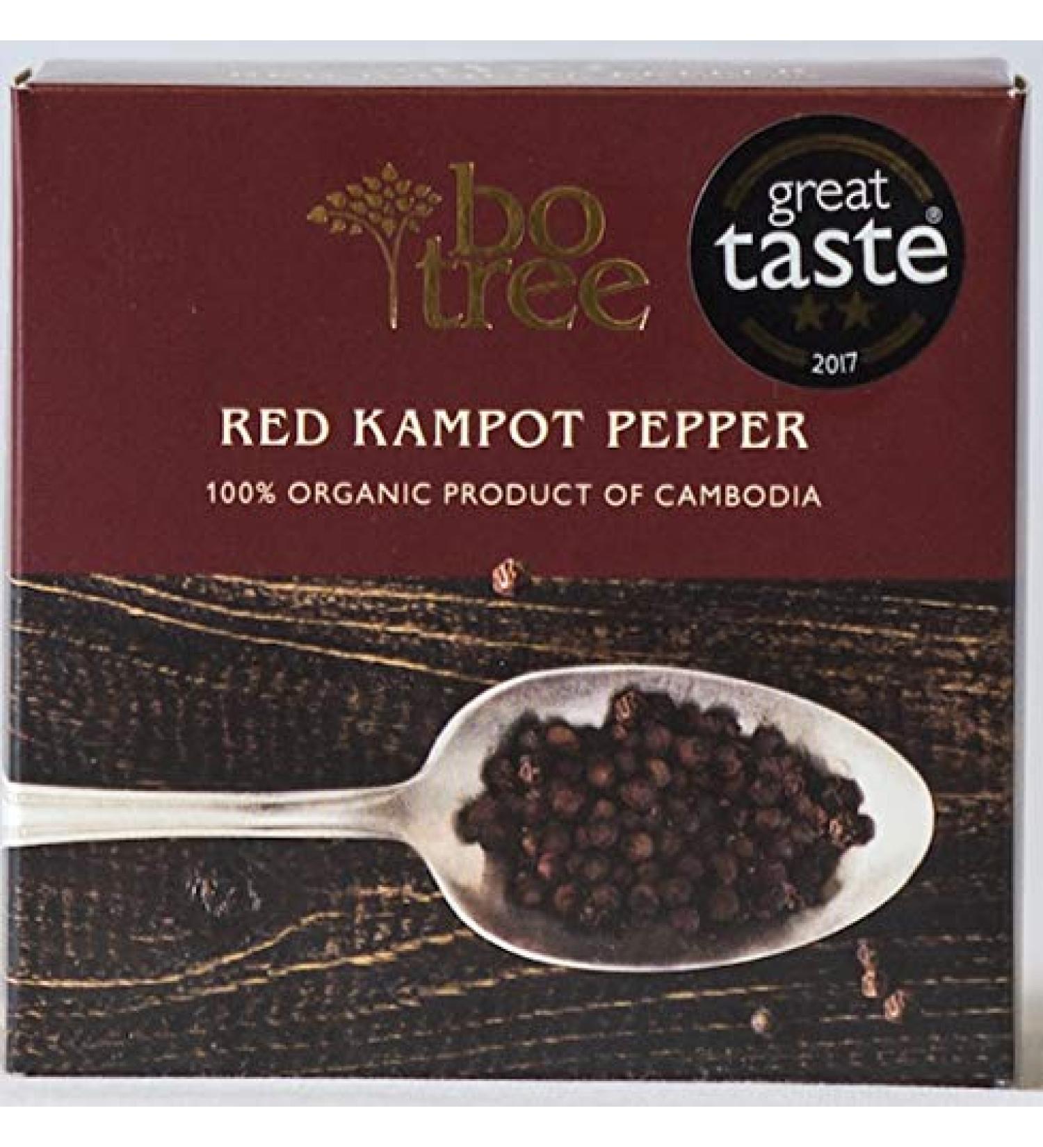 Bo Tree RED Kampot Pepper 90g - Buy Online on SooperMarket.com
