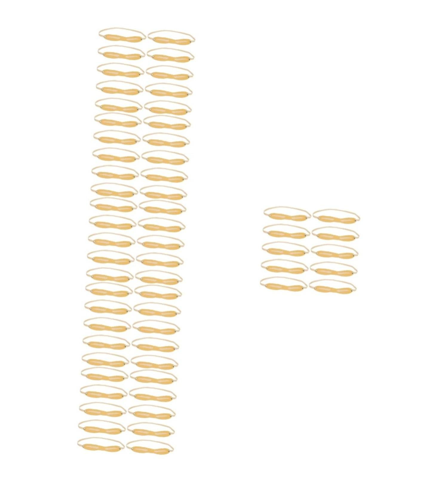 Angoily 60 Pcs Eyebrow Practice Skin Fake Skin Eyebrow Headband Practice Tool Eyebrow Pencil Artificial - Buy Online on SooperMarket.com