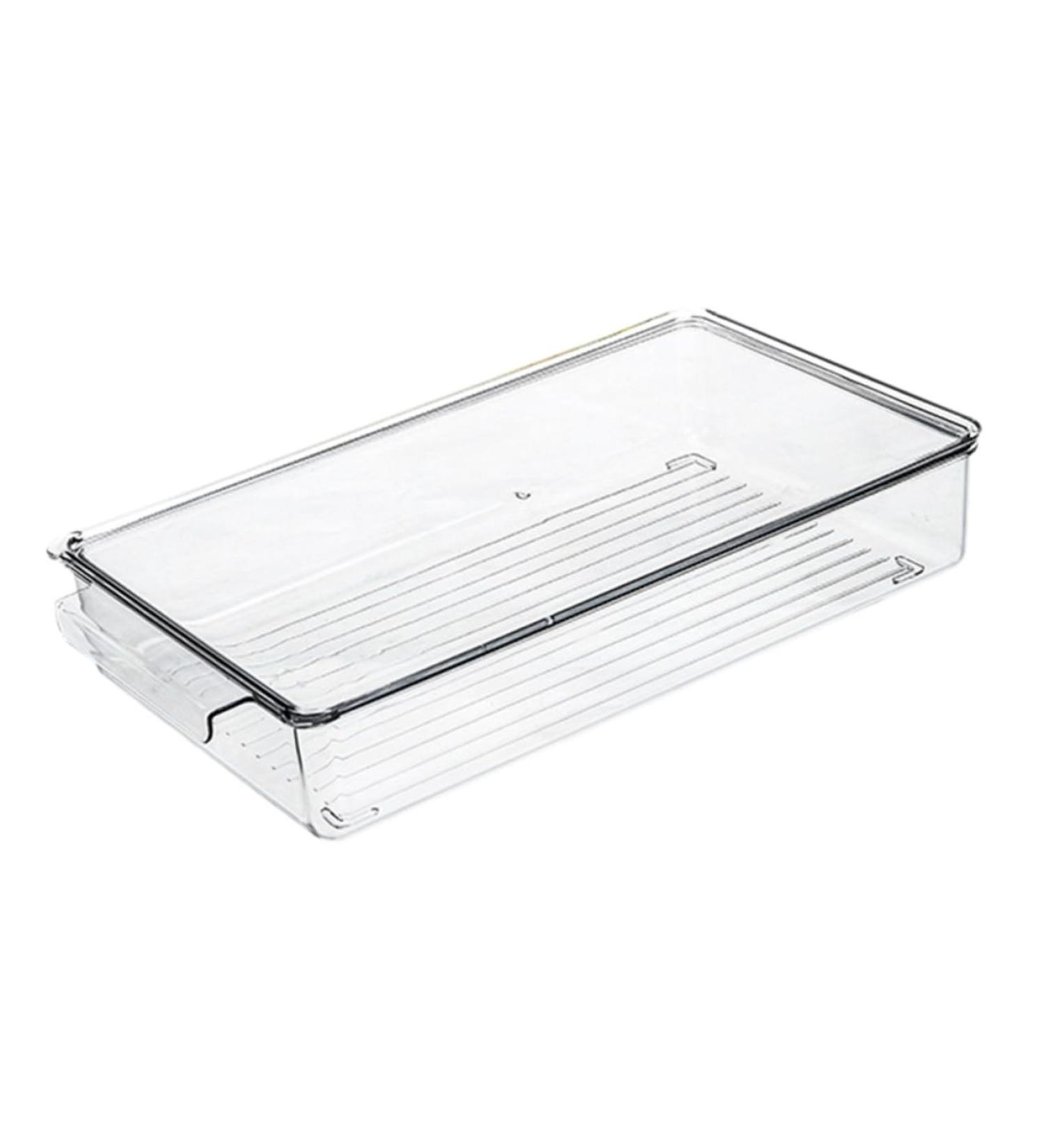 Alipis 1pc Box Refrigerator Storage Box Fridge Drawer Organizer Vegetable Storage Organizer Crisper Thicken - Buy Online on SooperMarket.com