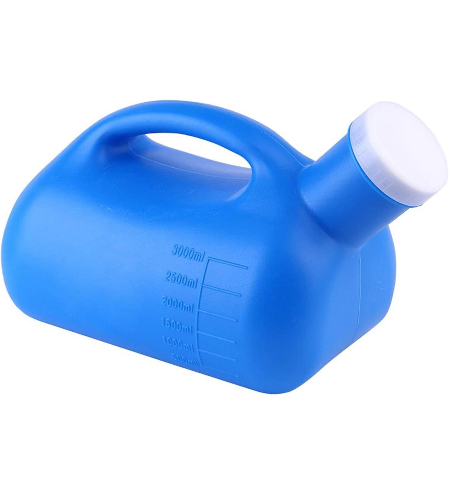 Male Urinal Bottle Camping Toilet Urine Bottle 3000ML Large Male Urinal Reusable Portable Potty Pee Bottle Collector Travel Toilet - Buy Online on SooperMarket.com