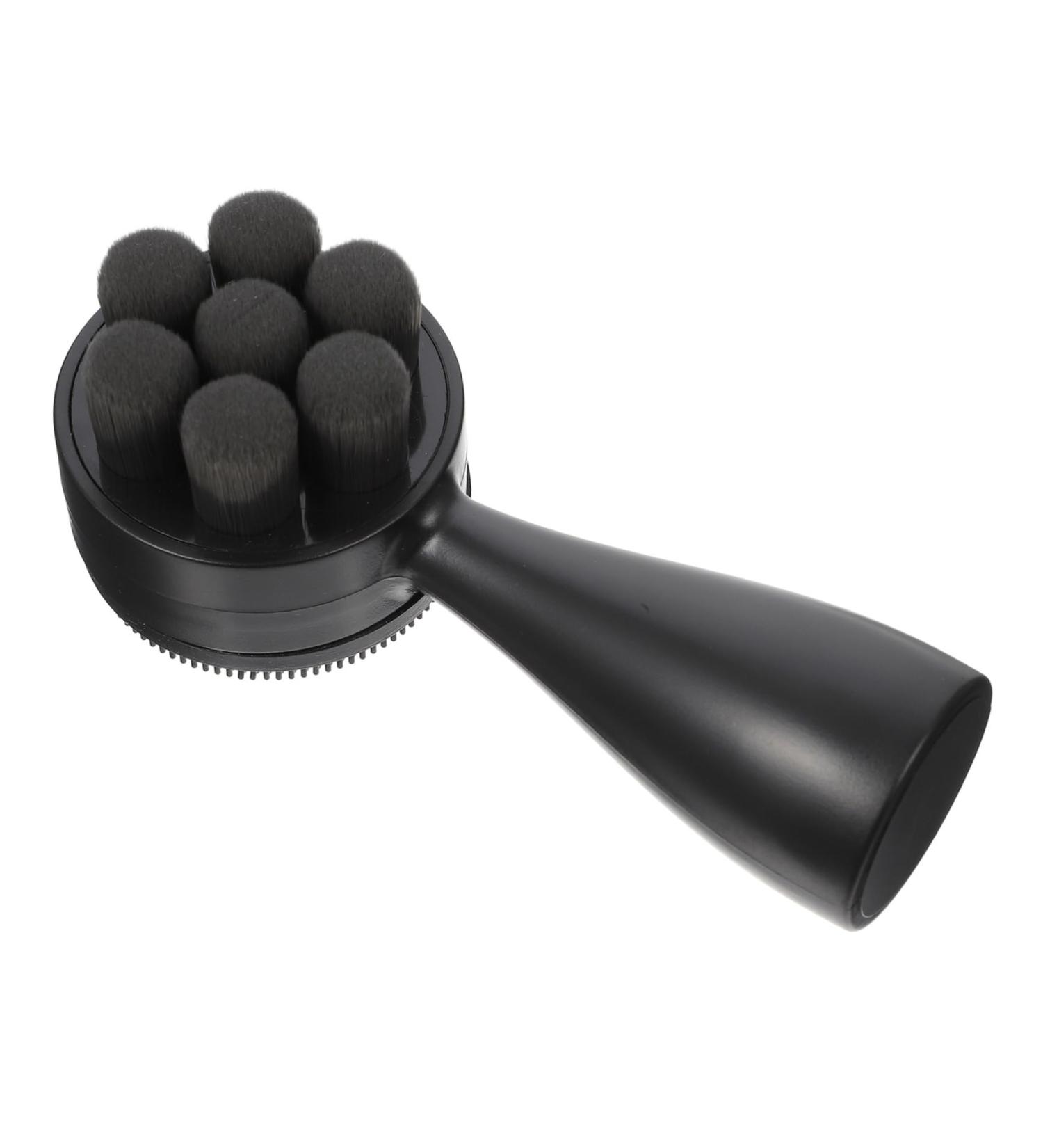 Gogogmee Face Brush Cleaning Tool Skin Care Brush Facial Scrubber Brush Soft Bristle Facial Brush Facial Brush Cleansing Brush Cleaner Face Wash Tool Handheld Face Cleaning Brush 12.50X5.00X5.00CM Black - Buy Online on SooperMarket.com